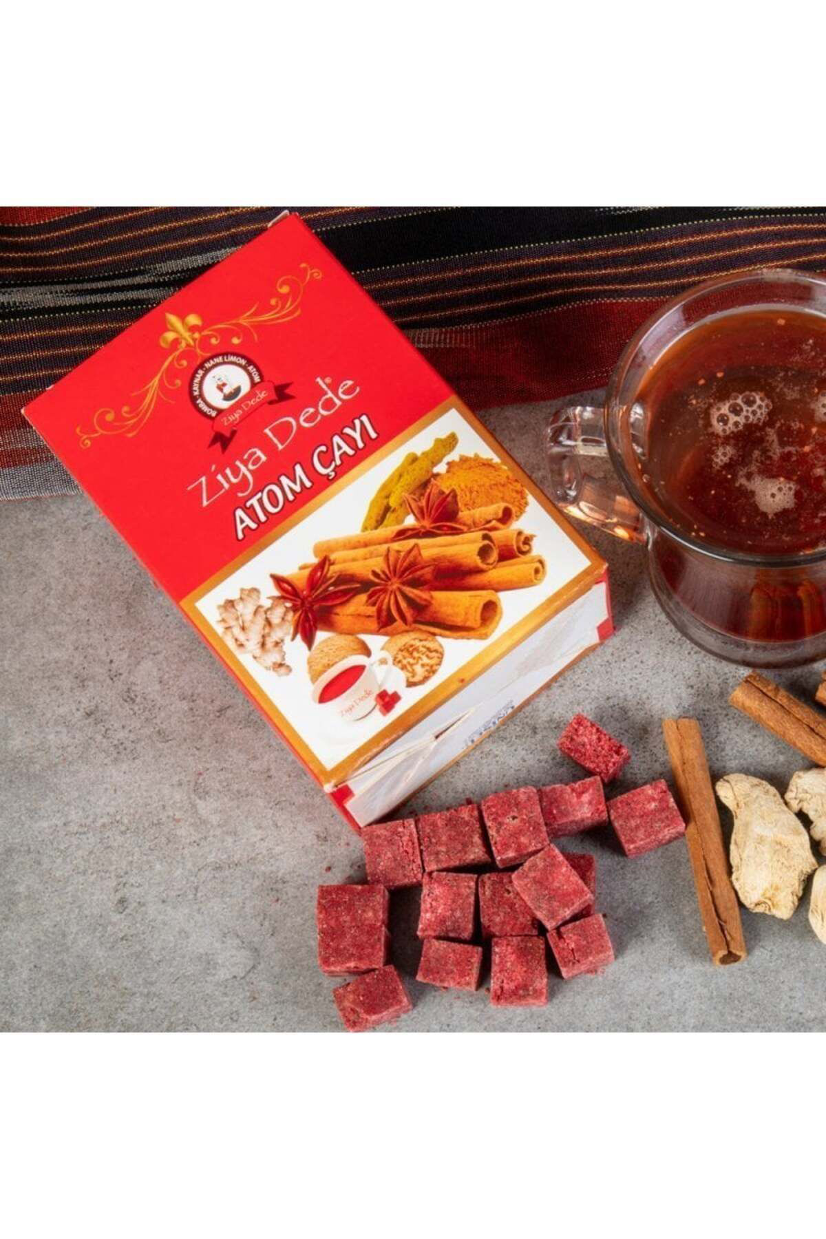 Atom Çayı (Kış/Bomba Çayı) 150 Gr x 36 Adet