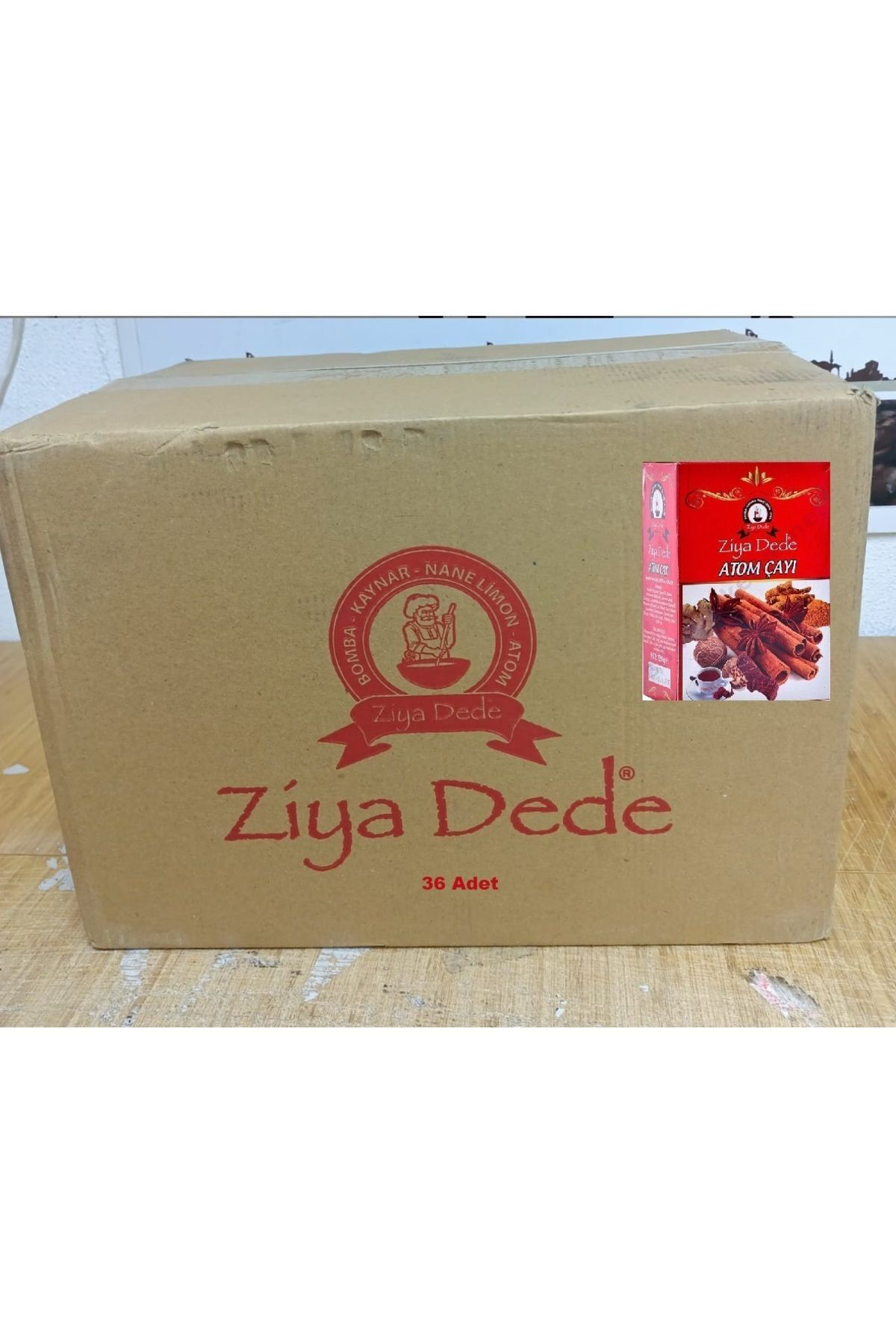 Atom Çayı (Kış/Bomba Çayı) 150 Gr x 36 Adet