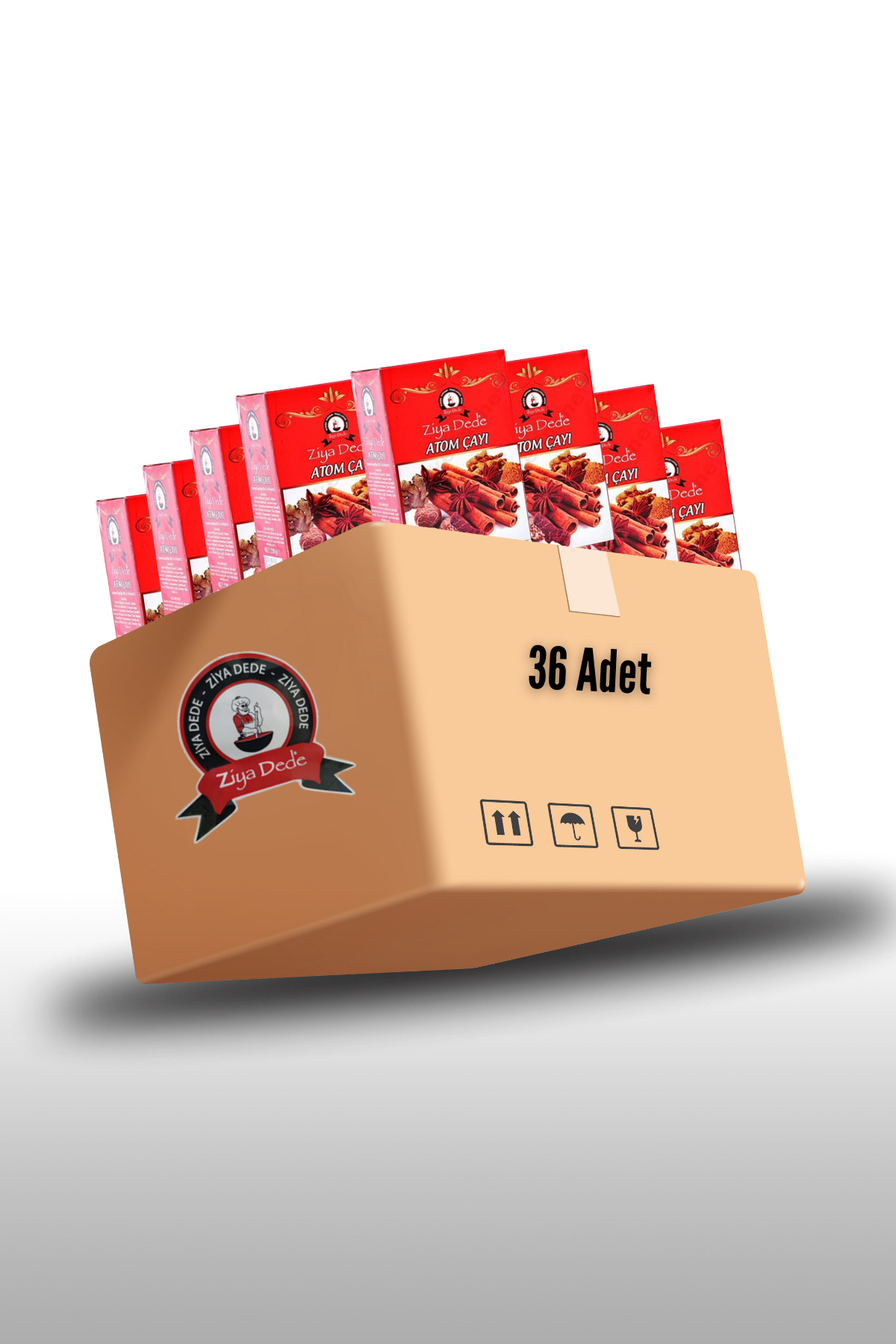Atom Çayı (Kış/Bomba Çayı) 150 Gr x 36 Adet