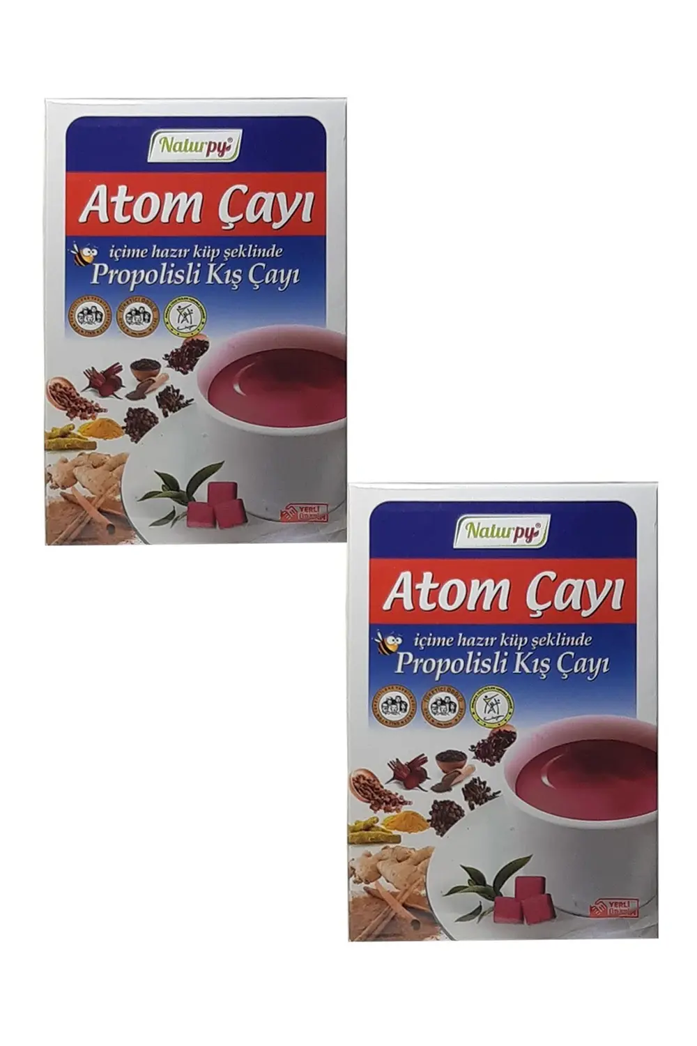 Atom Çayı Propolisli Doğal Lezzet 150 Gr 2 Adet