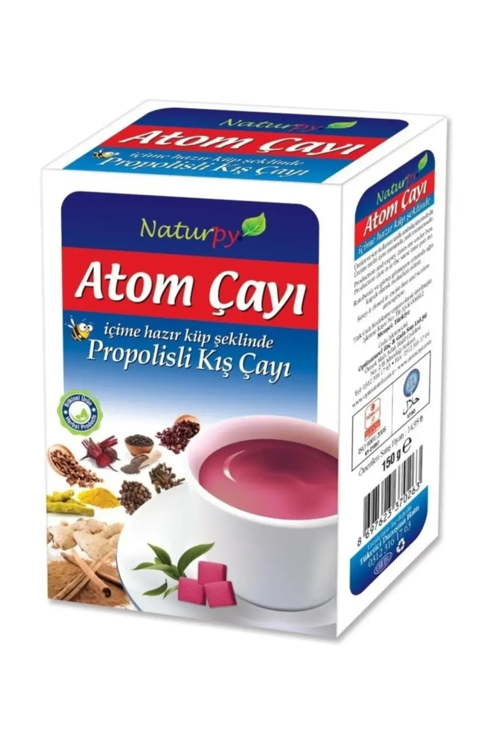 Naturpy Atom Çayı Propolisli Kış Çayı 200Gr.