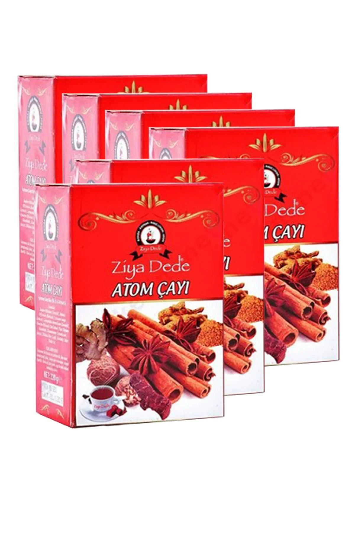 Atom Çayı Ziya Dede 6 Kutu Küp Atom Çay Atom Çayı Ziya Dede 6 Kutu Küp Atom Çay