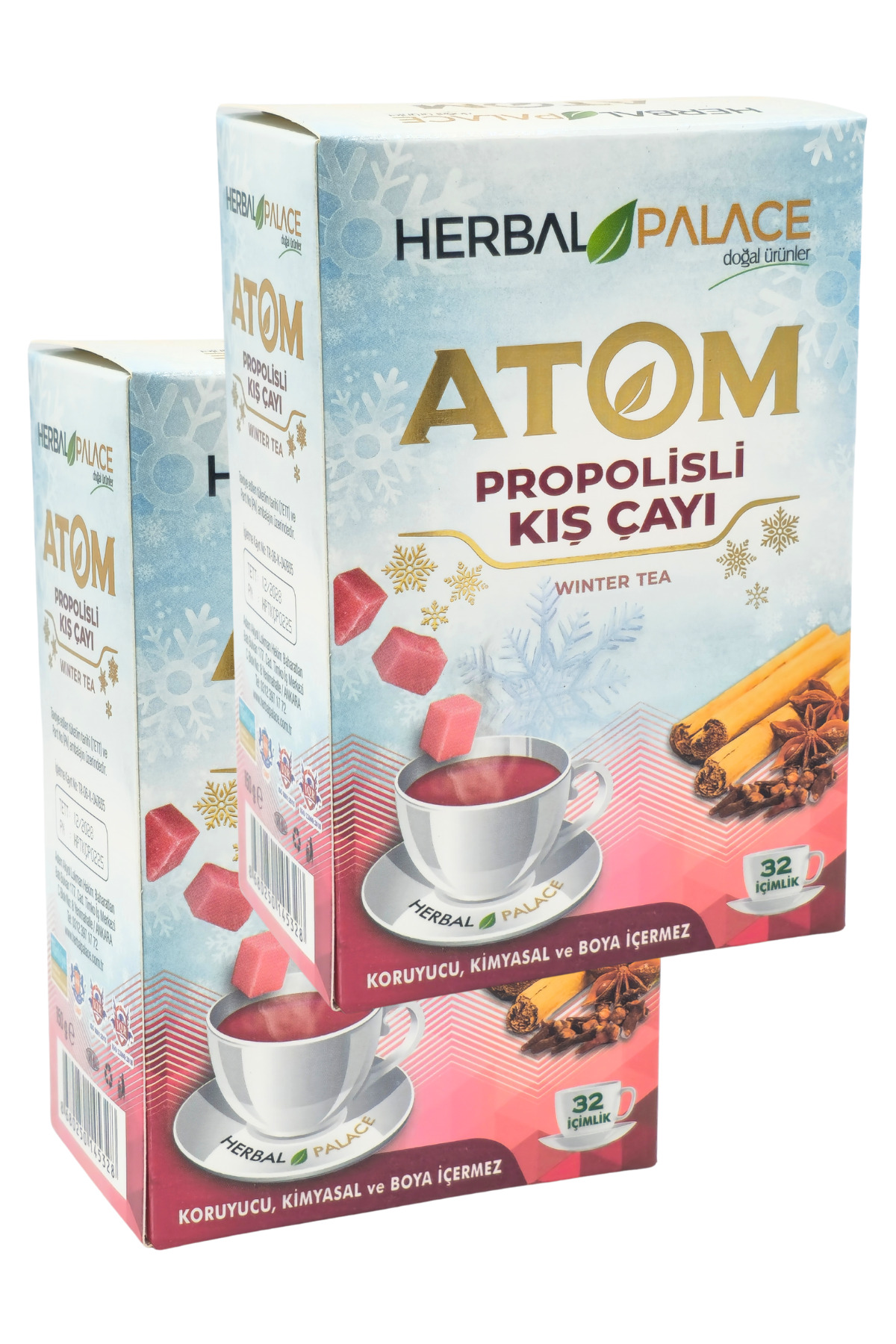 Atom Propolisli Kış Çayı Küp & 150 gr & X2 Adet