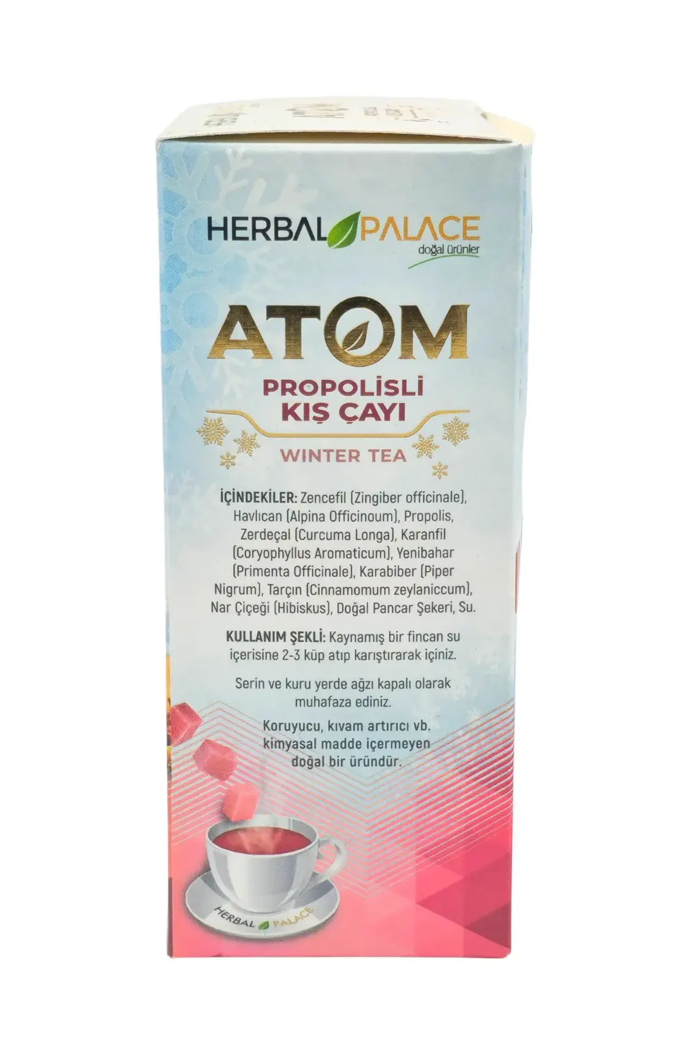 Herbal Palace Atom Propolisli Kış Çayı Küp & 150 Gr & X2 Adet