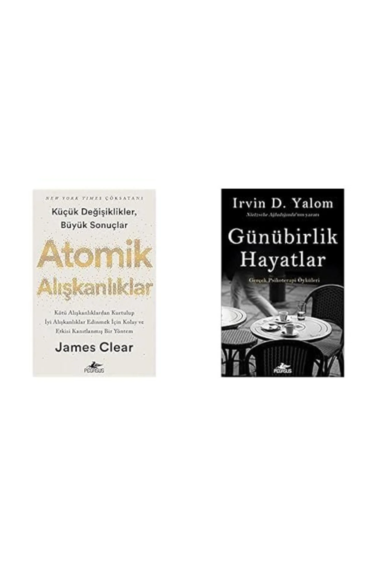 atomik aliskanliklar + gunubirlik hayatlar=(2 kitap)