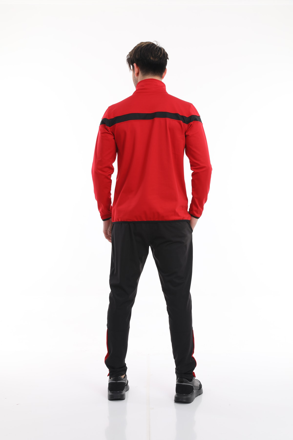 K18 Atrenman Eşofman Takımı Kırmızı