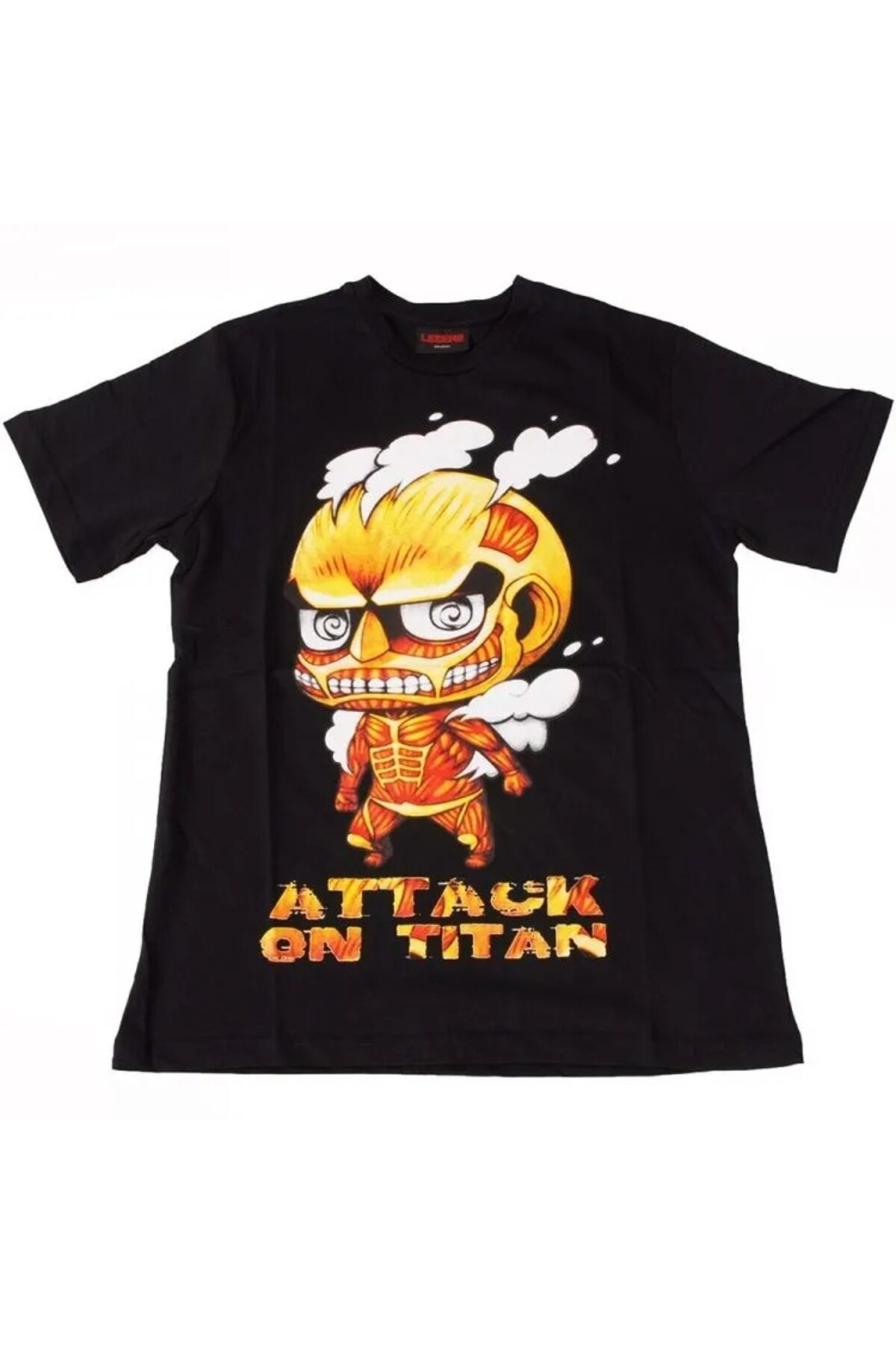 Attack On Titan No:4 Tişört Siyah