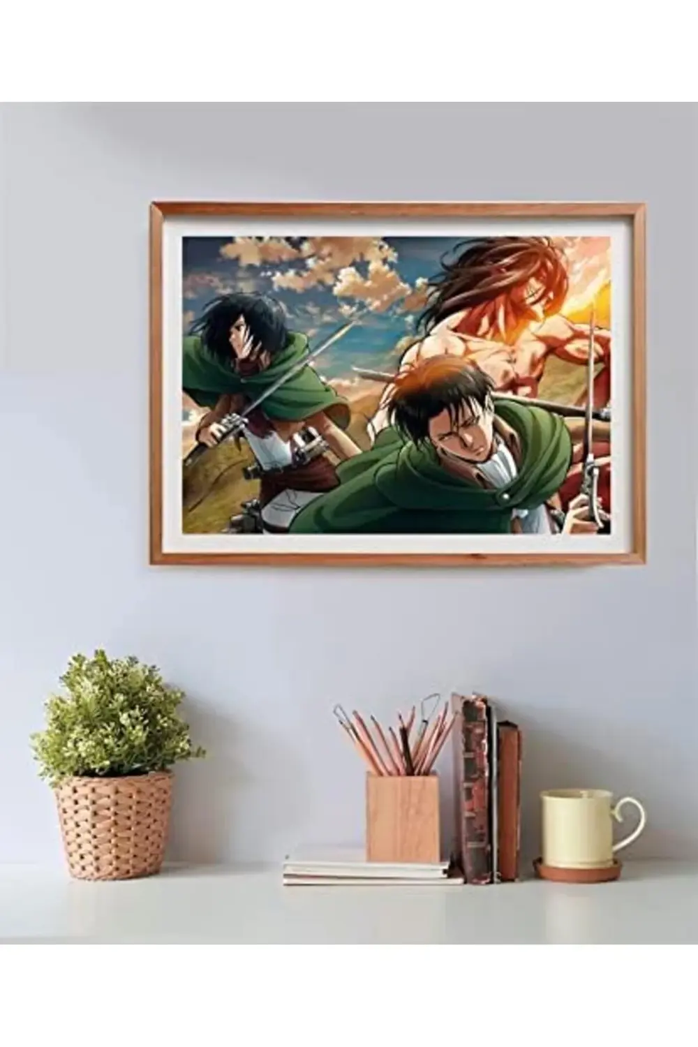 Attack on Titan Yapboz 500 Parça - Manga & Hayranları için Döşeme