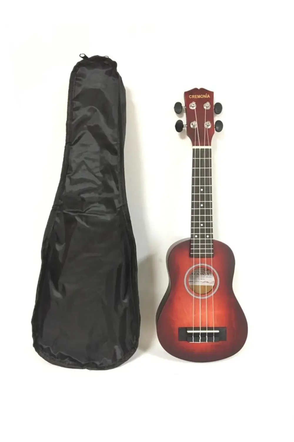 AU-H01A-21RD UKULELE 21" MAT KIRMIZI CREMONIA, AU-H01A-21RD, UKUL