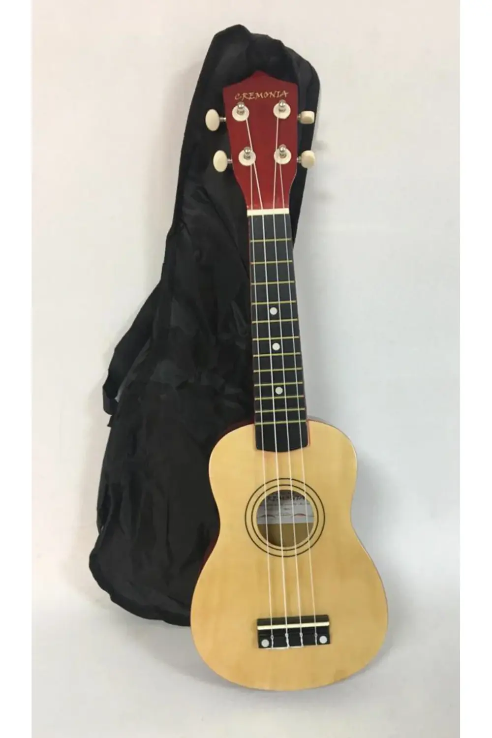 AU01L-21N UKULELE 21" NATUREL CREMONIA, AU01L-21N, Soprano Ukulel