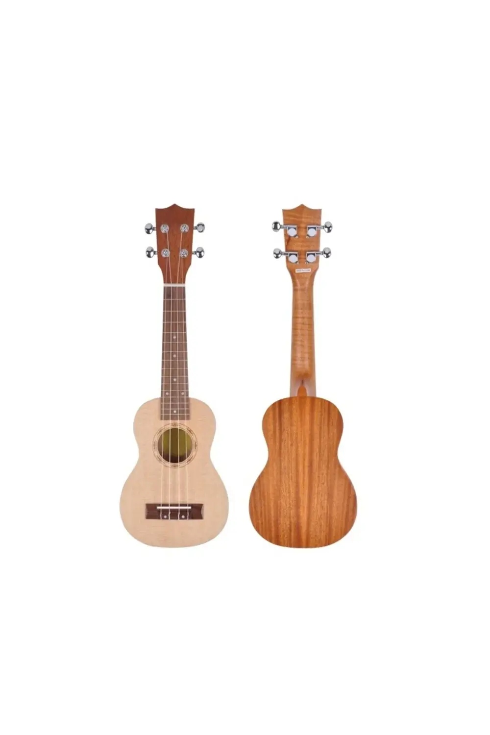 AU10L-21 UKULELE 21" SOPRANO Ukulele 21", Kılflı, Mat Finiş