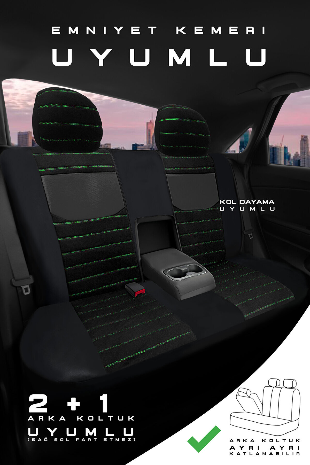 Audi A-3 Hatchback / Çift Kapi 2003 - 2011 Aracınıza Uyumlu Koltu