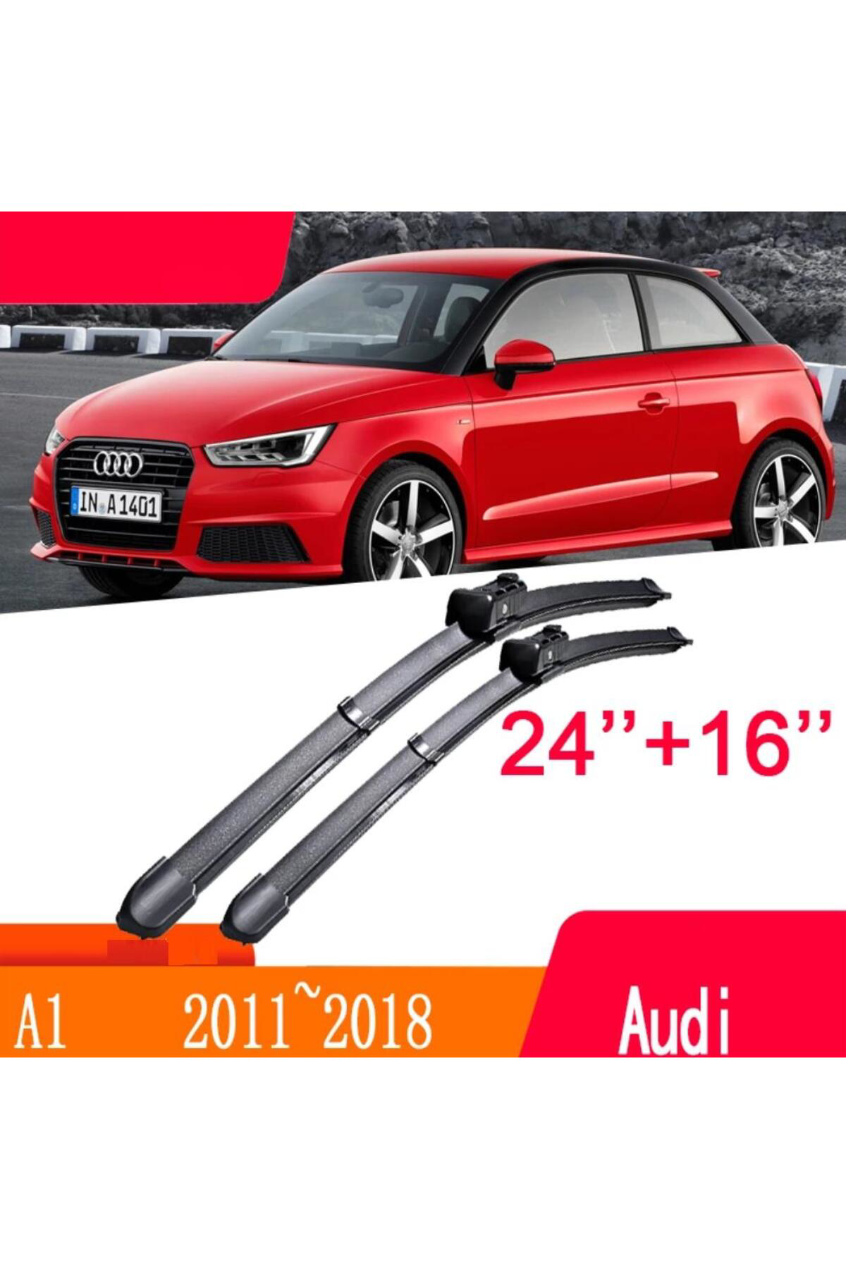 AUDİ A1 ÖN CAM MUZ SİLECEK TAKIMI 2011--20118