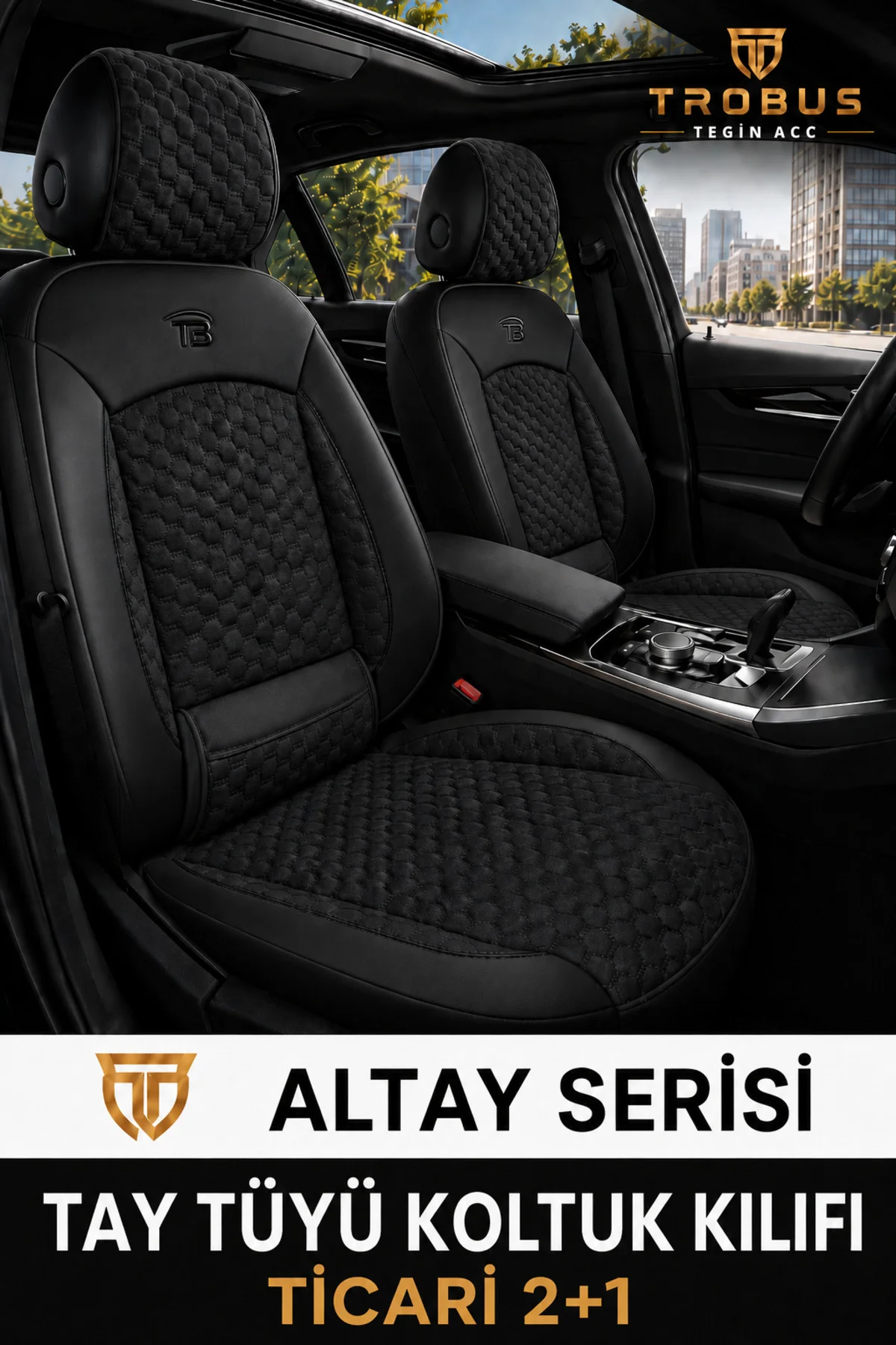Audi A3 2016-2020 Uyumlu Altay Serisi Kumaş Oto Koltuk Kılıfı Siyah Fiyatı, Yorumları ve Özellikleri