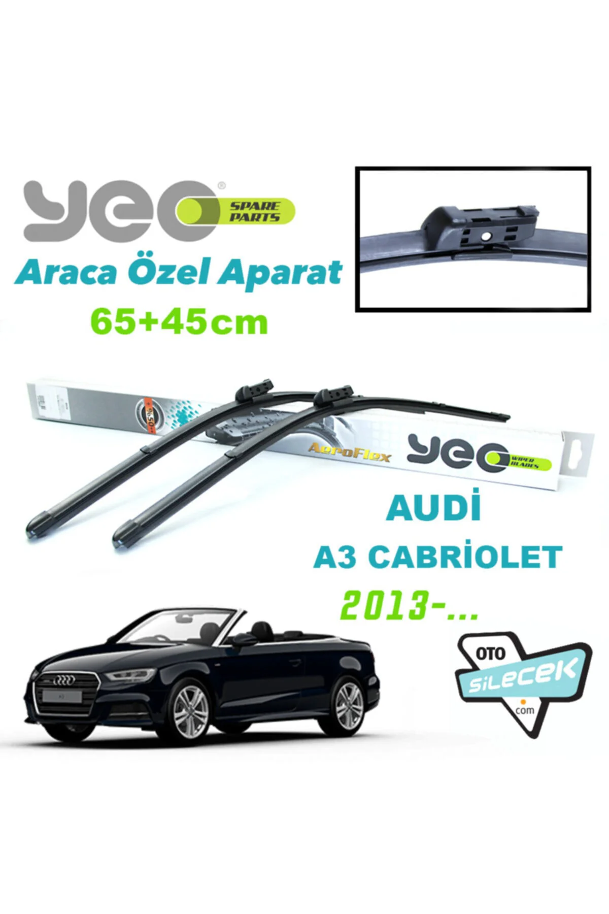 Audi A3 Cabriolet Silecek Takımı 2013-... Fiyatı, Yorumları ve Özellikleri