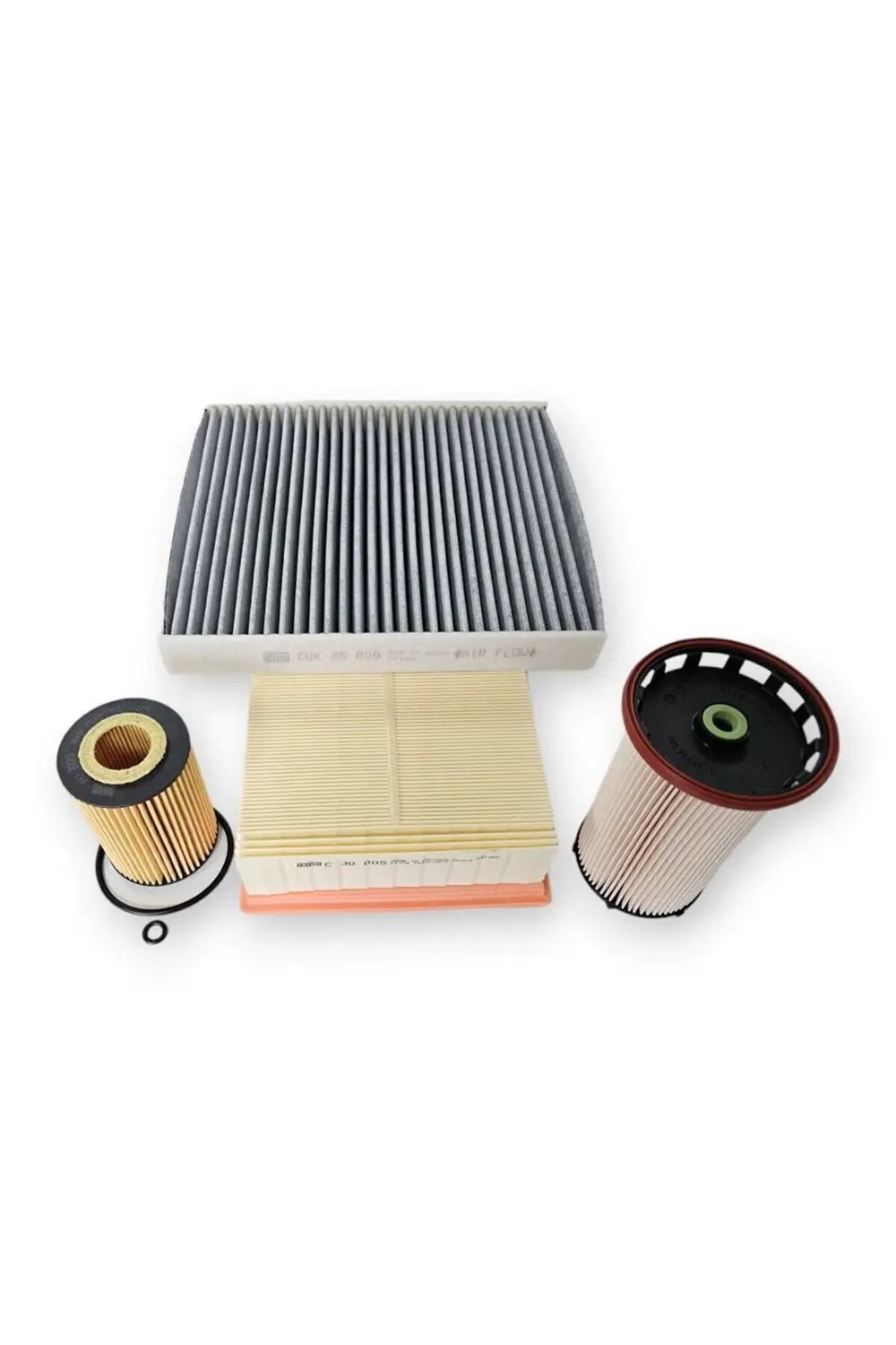 Audi A3 HB 2017-2020 1.6 Dizel Hava Yağ Yakıt Polen Filtre Seti M