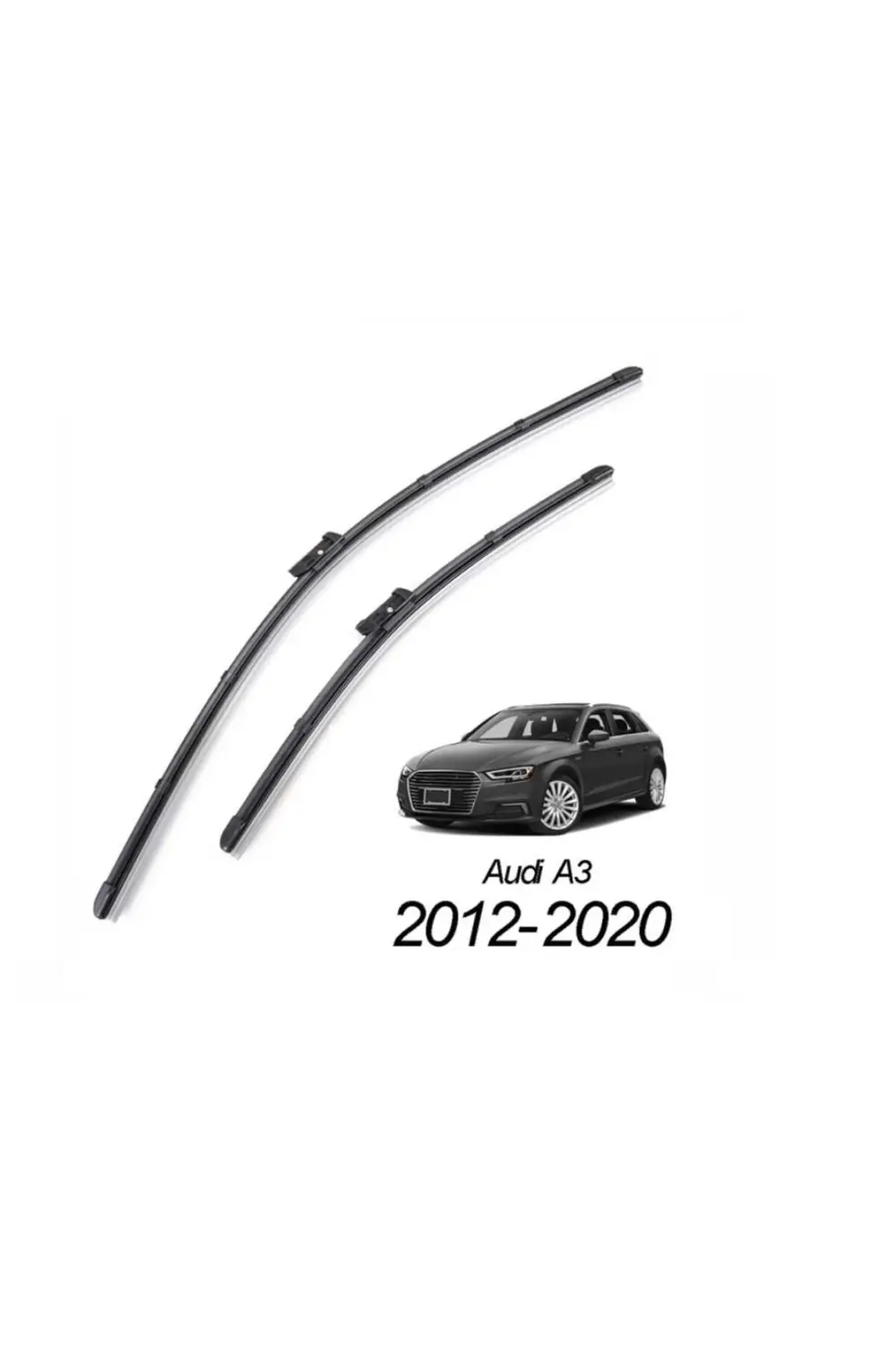 Audi A3 Ön Muz Silecek Süpürgesi Takımı 2013--2020