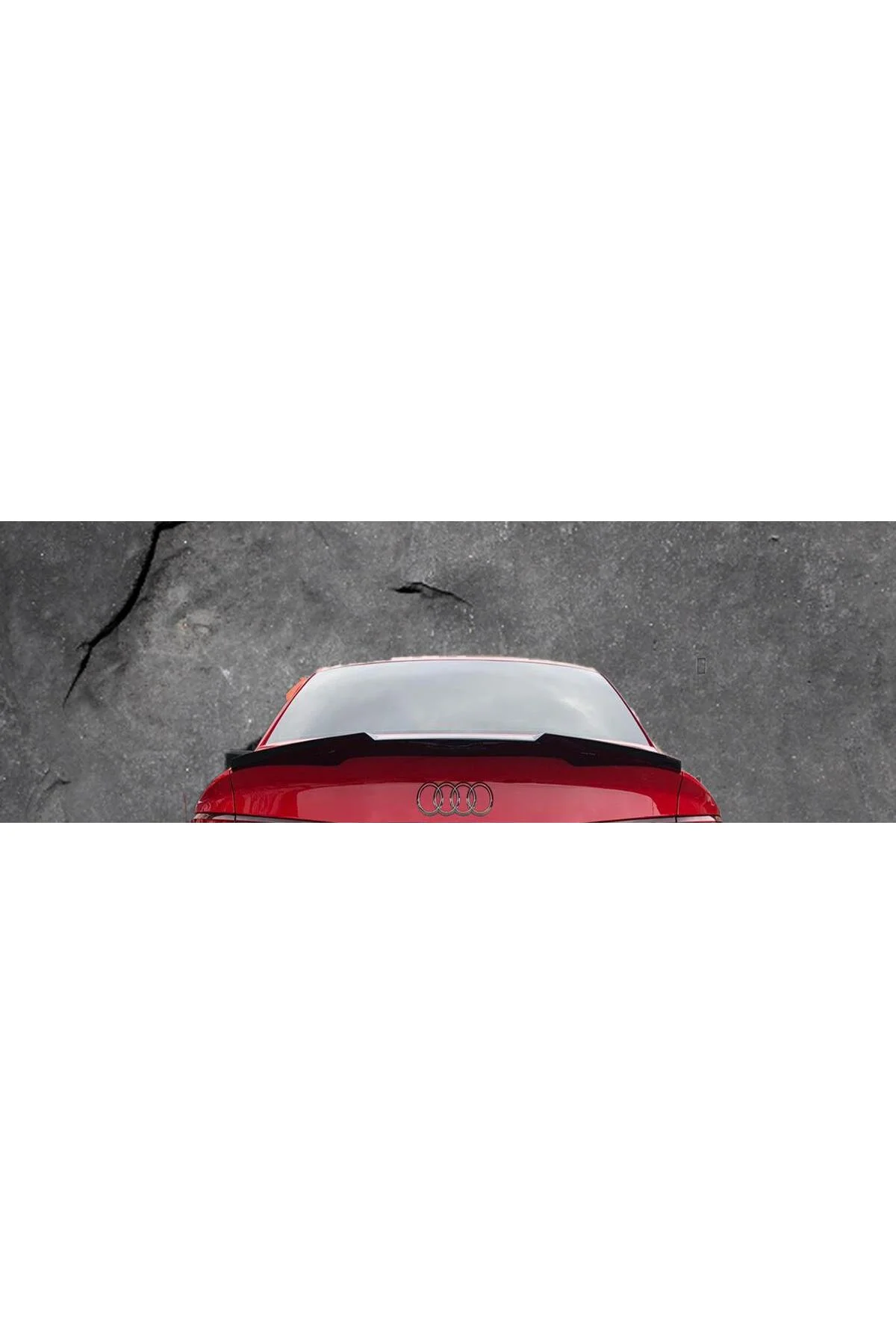 AUDİ A3 SEDAN ASTARLI YARASA ANATOMİK SPOİLER AUDİ A3 SEDAN ASTARLI YARASA ANATOMİK SPOİLER