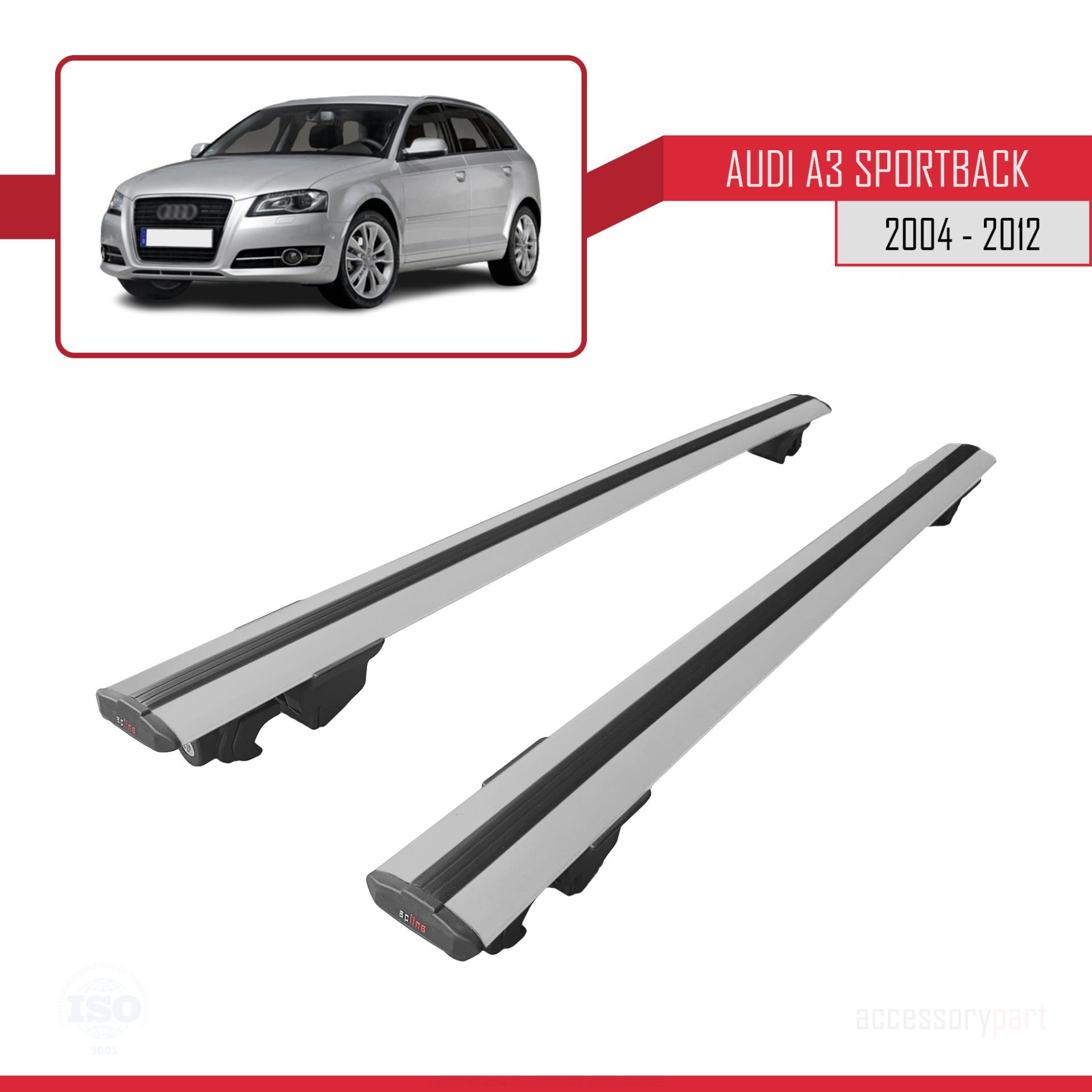 Audi A3 Sportback 2004-2012 Arası ile uyumlu HOOK Model Anahtar K