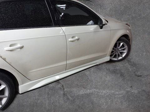 Audi A3 Uyumlu Hatchback Yan Marşpiyel 2005-2012 Modellere Uyumlu