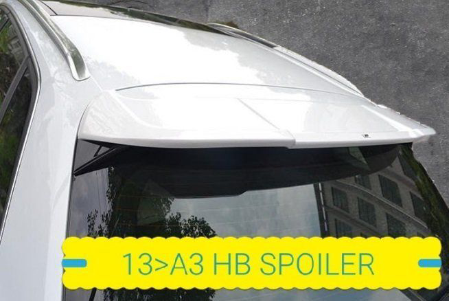 Audi A3 Uyumlu Hatchback Spoiler Anatomik Spoiler 2013-2016 Arası Audi A3 Uyumlu Hatchback Spoiler Anatomik Spoiler 2013-2016 Arası