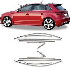 Audi A3 Uyumlu Hatchback Cam Çerçevesi 2013-2020 Paslanmaz Çelik  Fiyatı, Yorumları ve Özellikleri