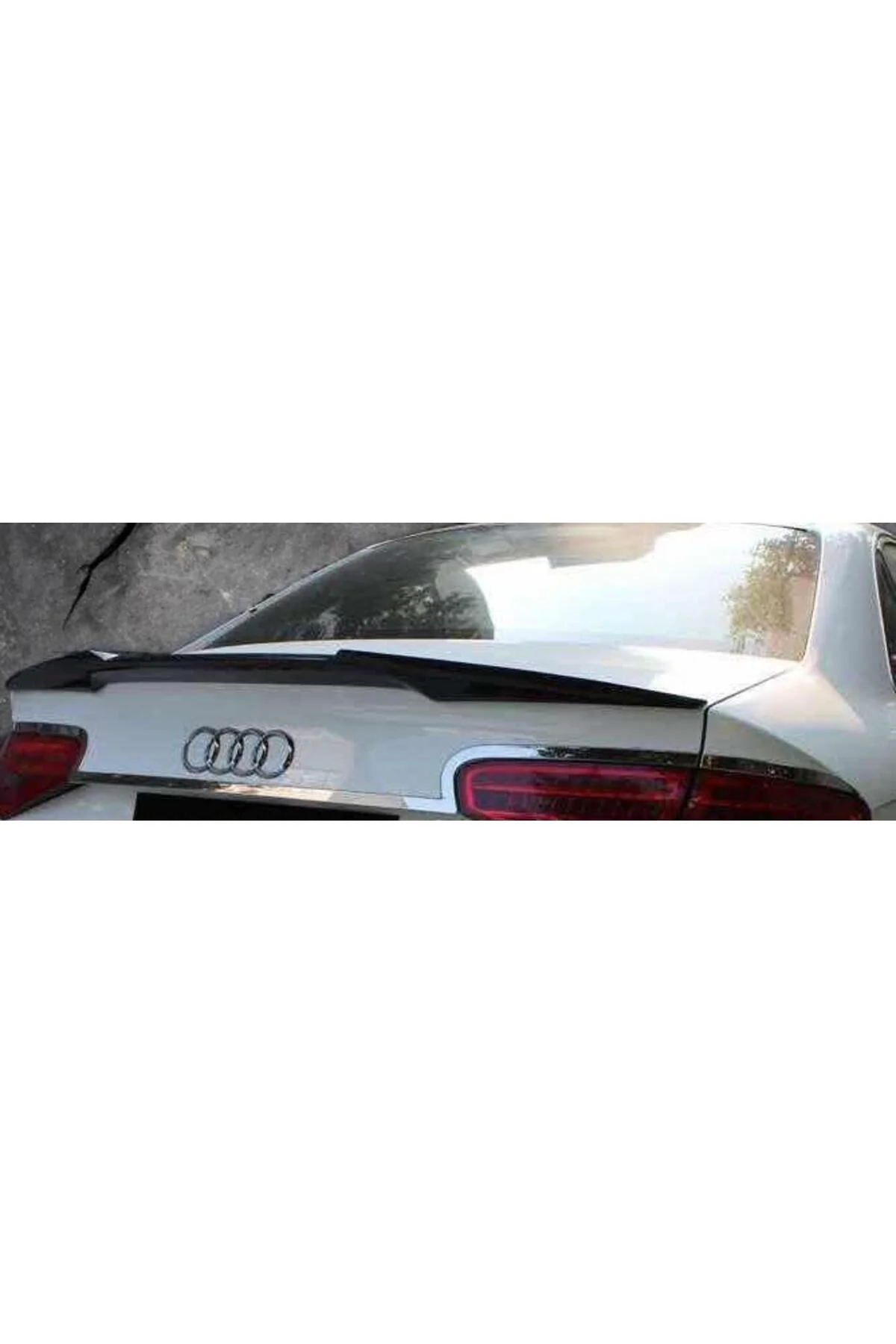 AUDİ A4 2008-2016 ASTARLI ABARTY ANATOMİK SPOİLER