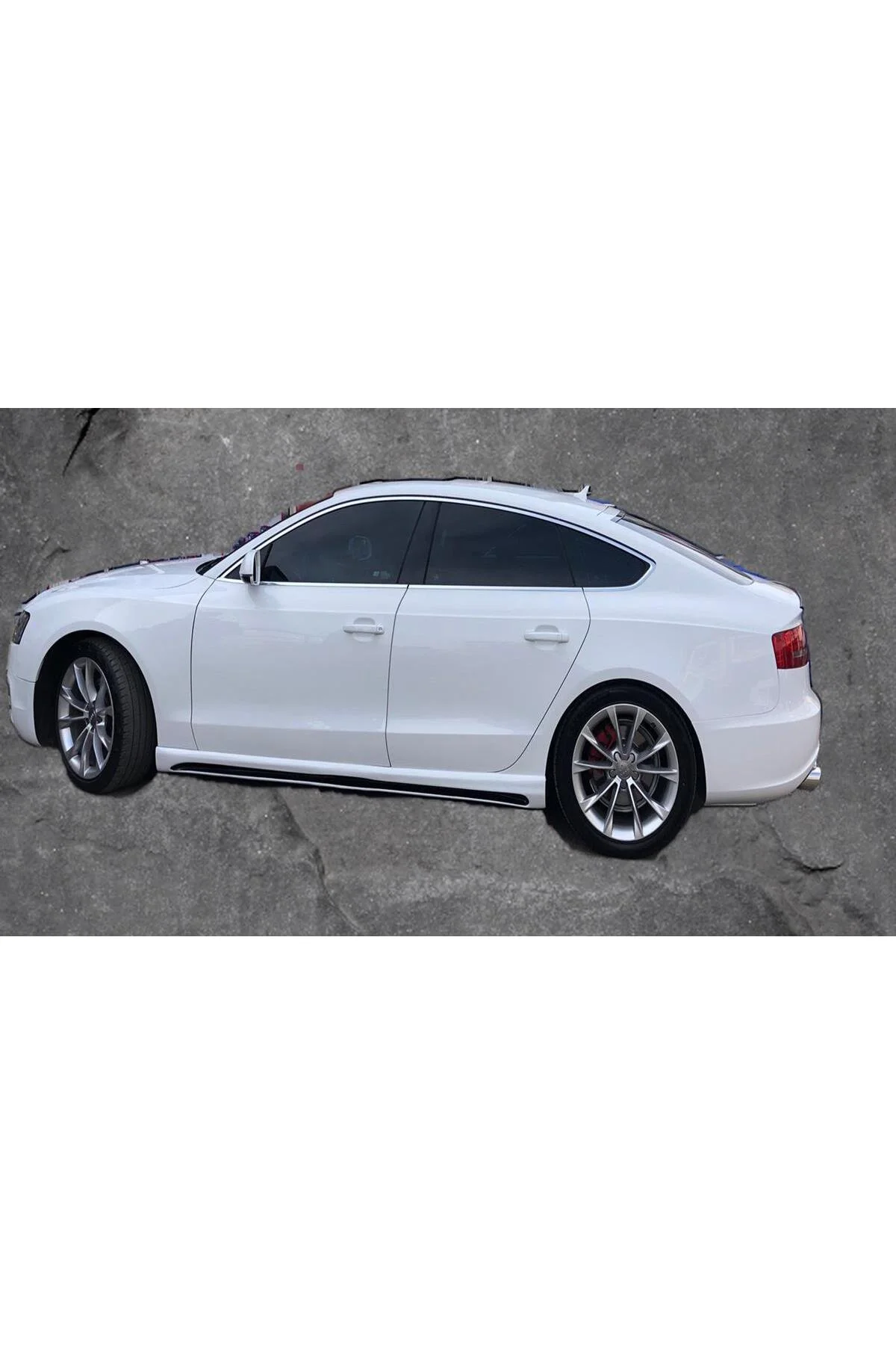 AUDİ A4 2008- ASTARLI RACİNG YAN MARŞPİYEL (TEK RENK 204 CM)