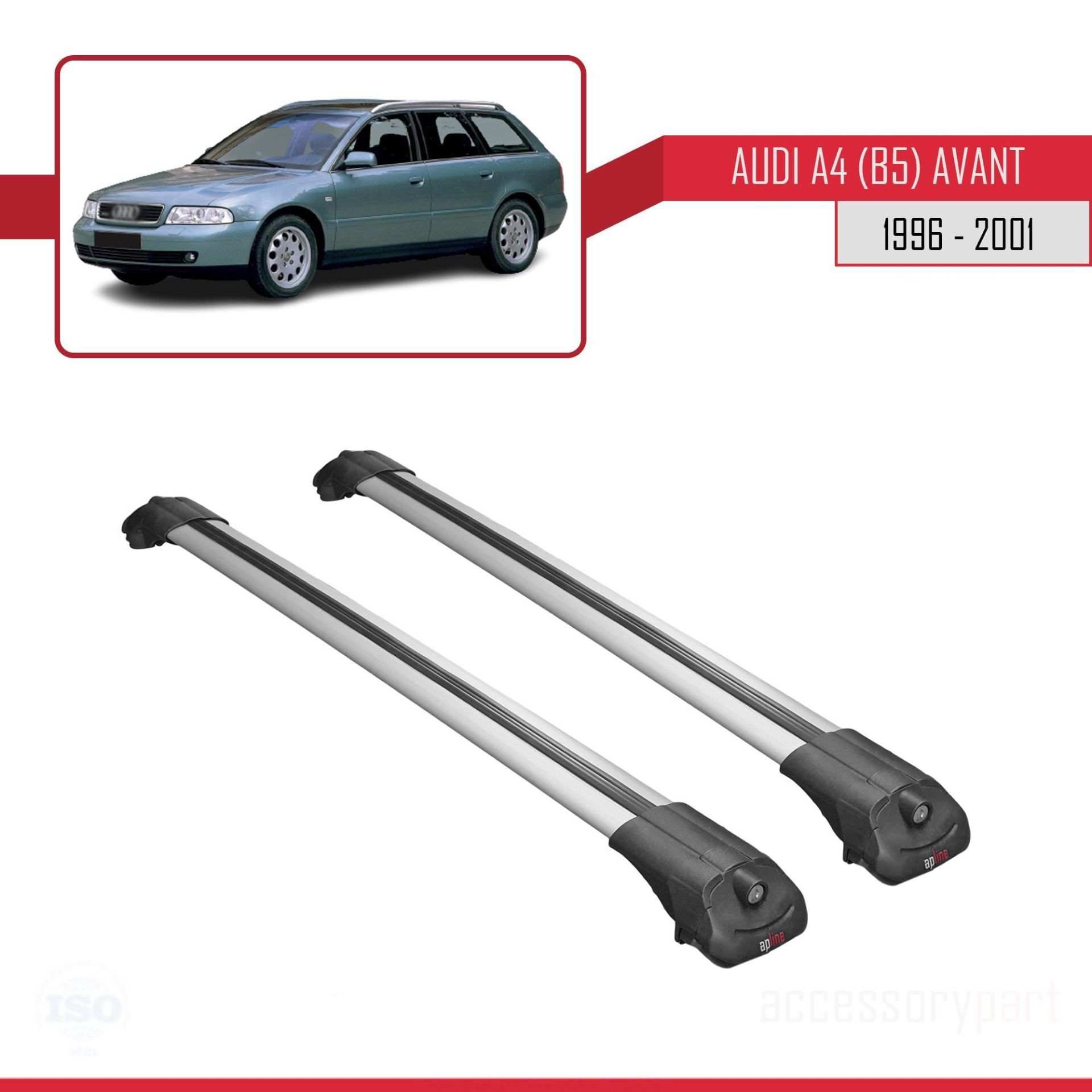 Audi A4 (B5) Avant 1996-2001 Arası ile uyumlu ACE-1 Ara Atkı Tava