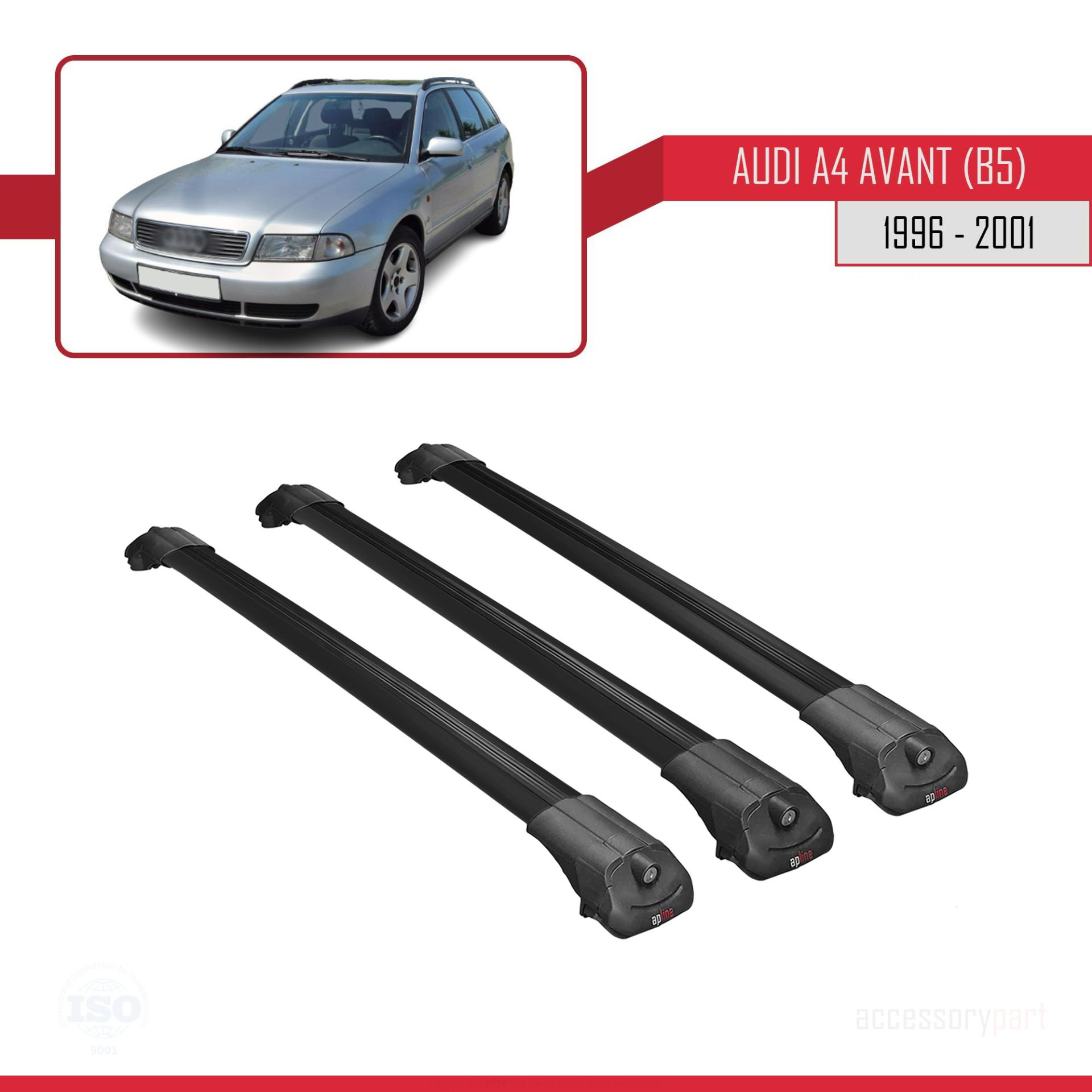 Audi A4 (B5) Avant 1996-2001 Arası ile uyumlu ACE-1 Ara Atkı Tava