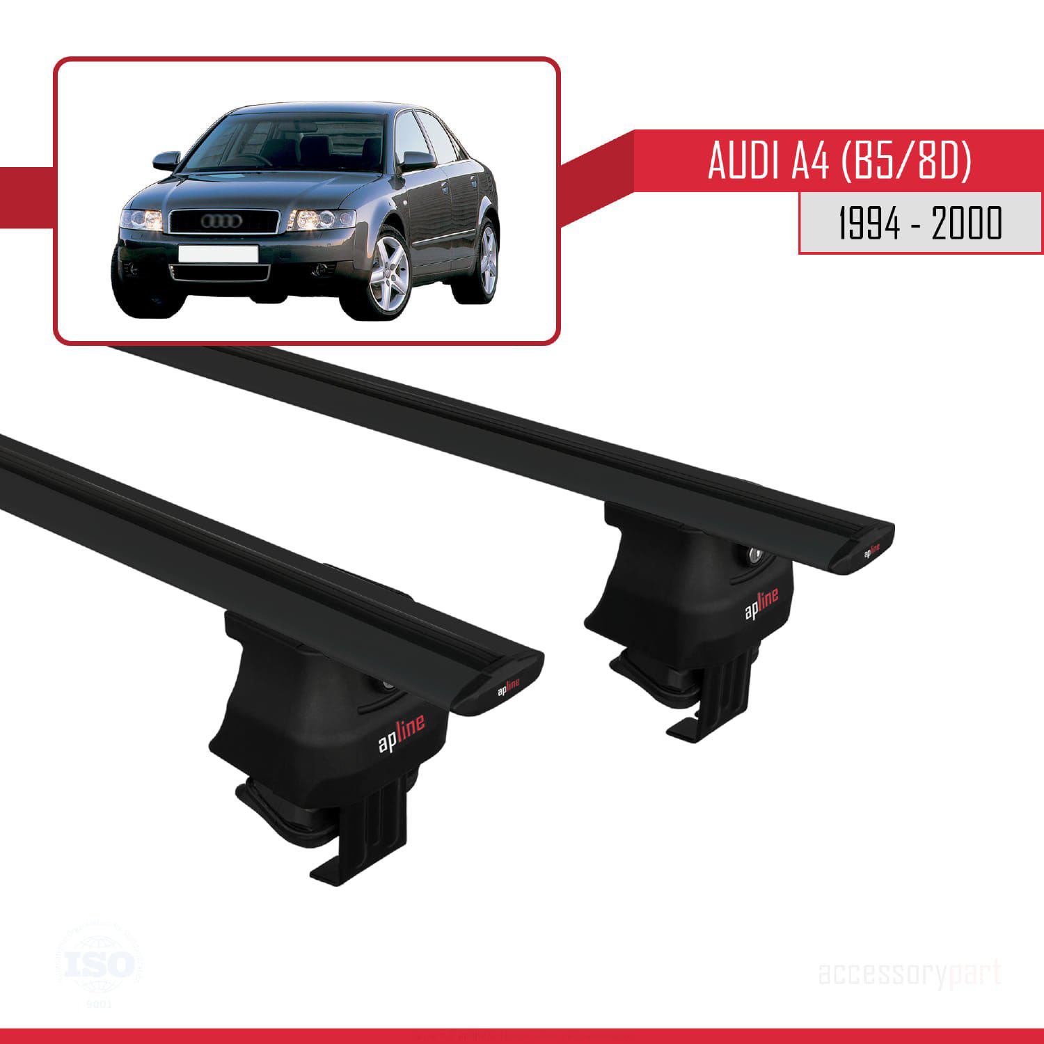 Audi A4 (B5/8D) 1994-2000 Arası ile uyumlu ACE-4 Ara Atkı Tavan B Audi A4 (B5/8D) 1994-2000 Arası ile uyumlu ACE-4 Ara Atkı Tavan B