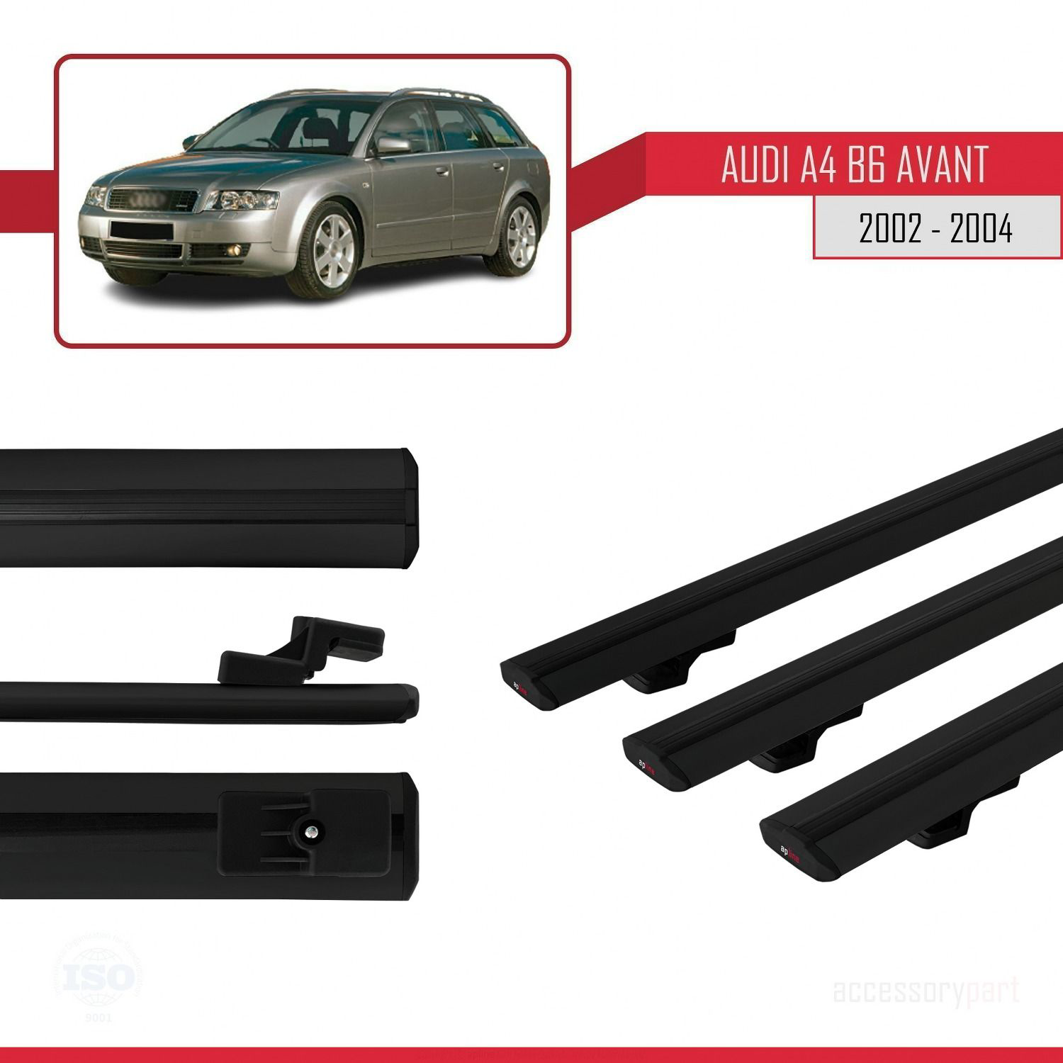 Audi A4 (B6) AVANT 2002-2004 Arası ile uyumlu Basic Model Ara Atk
