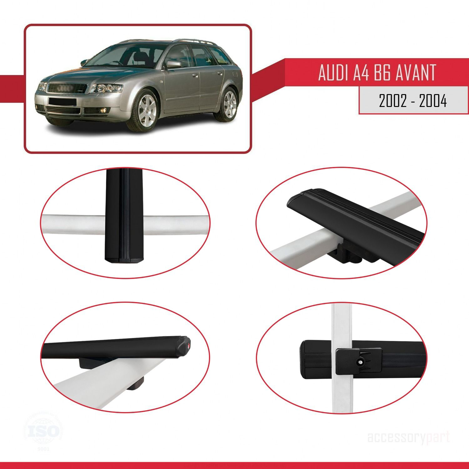 Audi A4 (B6) AVANT 2002-2004 Arası ile uyumlu Basic Model Ara Atk