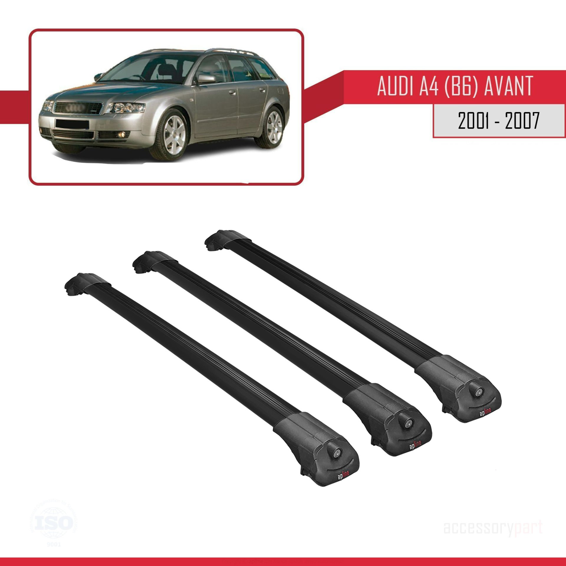 Audi A4 (B6) AVANT 2002-2004 Arası ile uyumlu ACE-1 Ara Atkı Tava