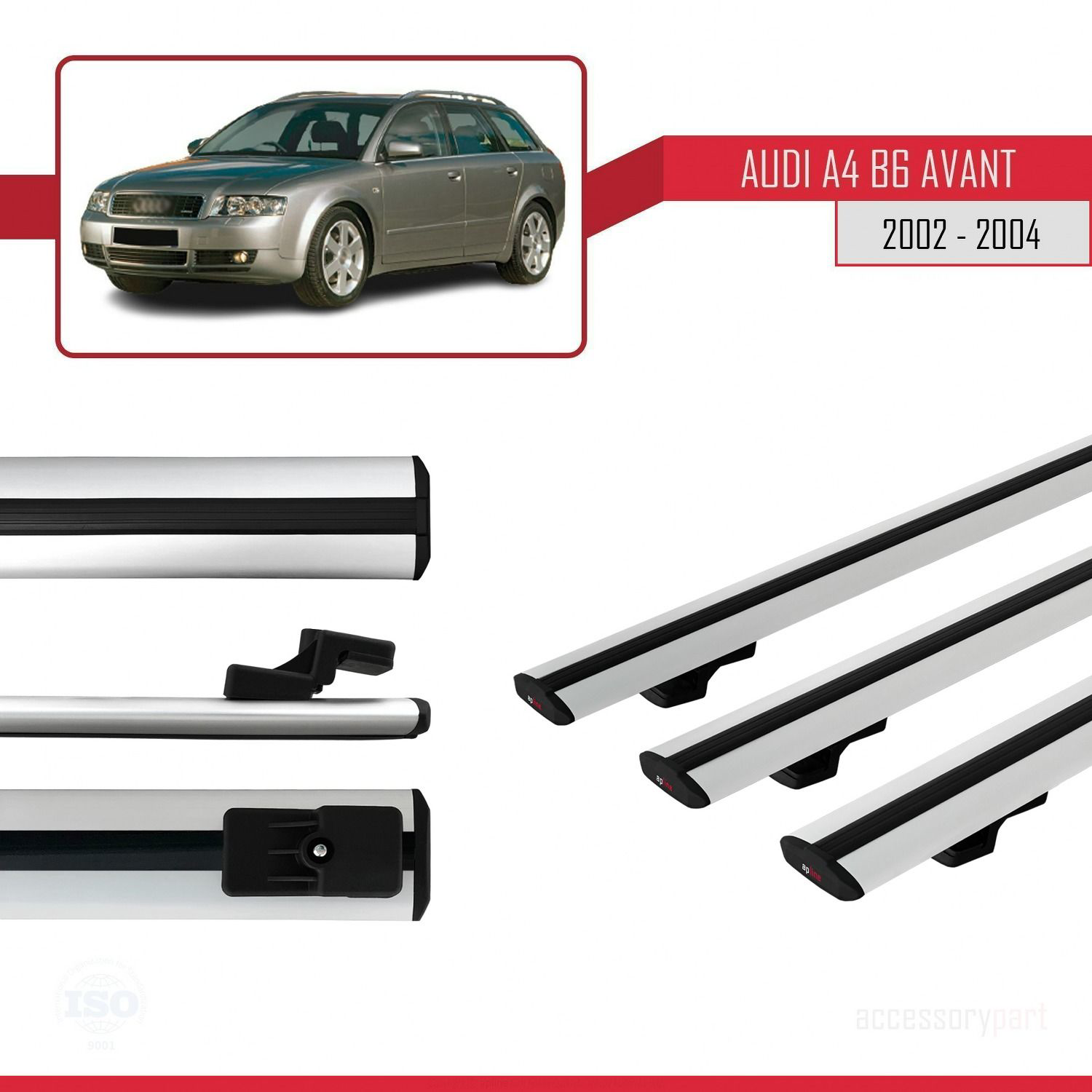 Audi A4 (B6) AVANT 2002-2004 Arası ile uyumlu Basic Model Ara Atk