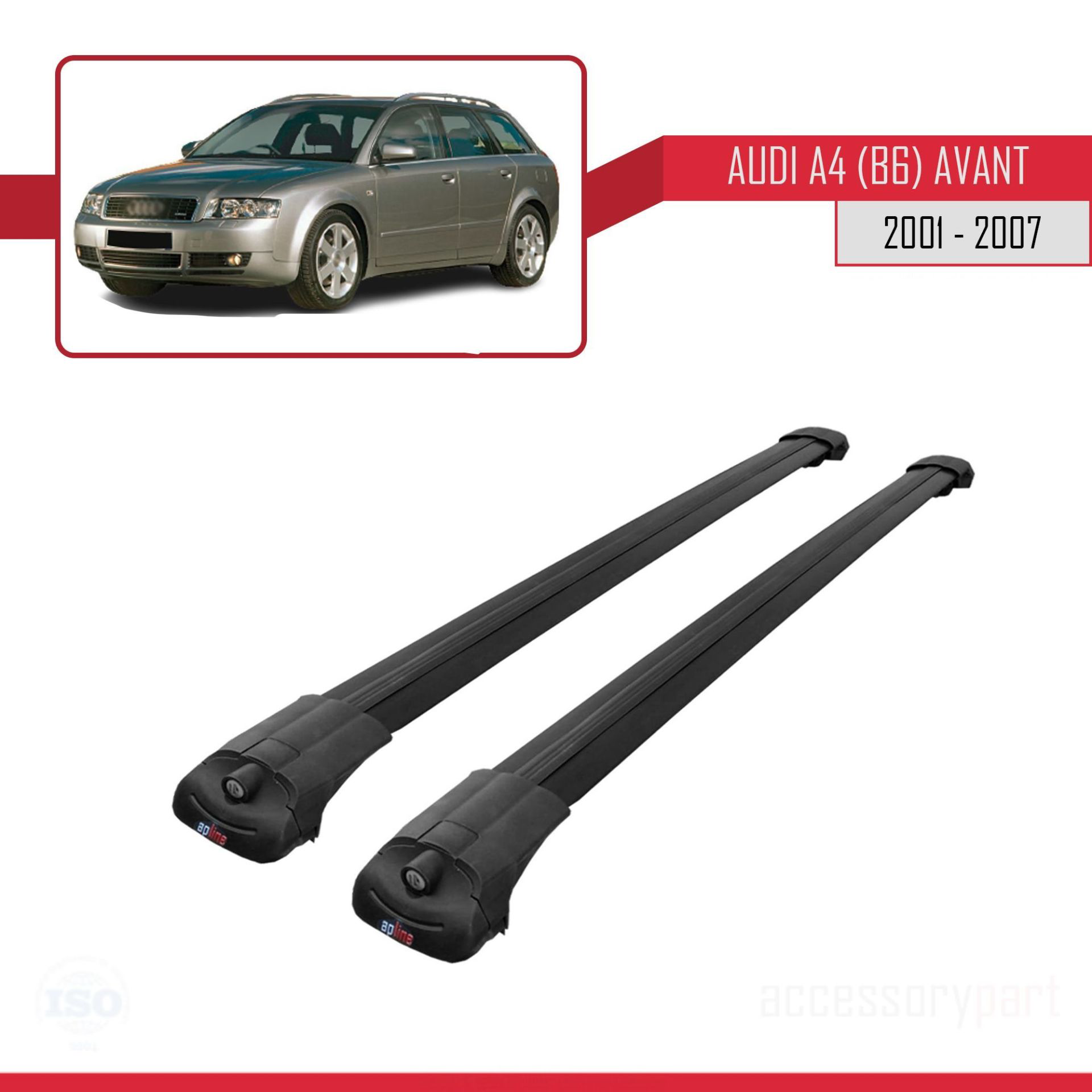 Audi A4 (B6) AVANT 2002-2004 Arası ile uyumlu ACE-1 Ara Atkı Tava