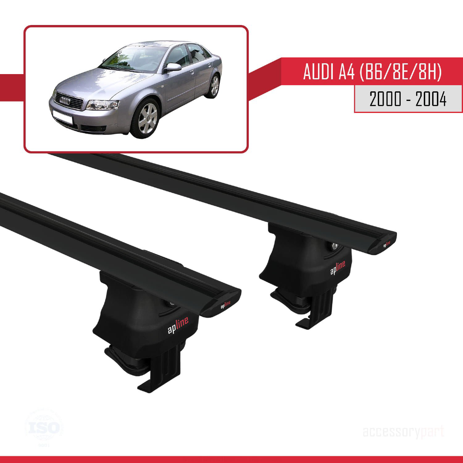 Audi A4 (B6/8E/8H) 2000-2004 Arası ile uyumlu ACE-4 Ara Atkı Tava