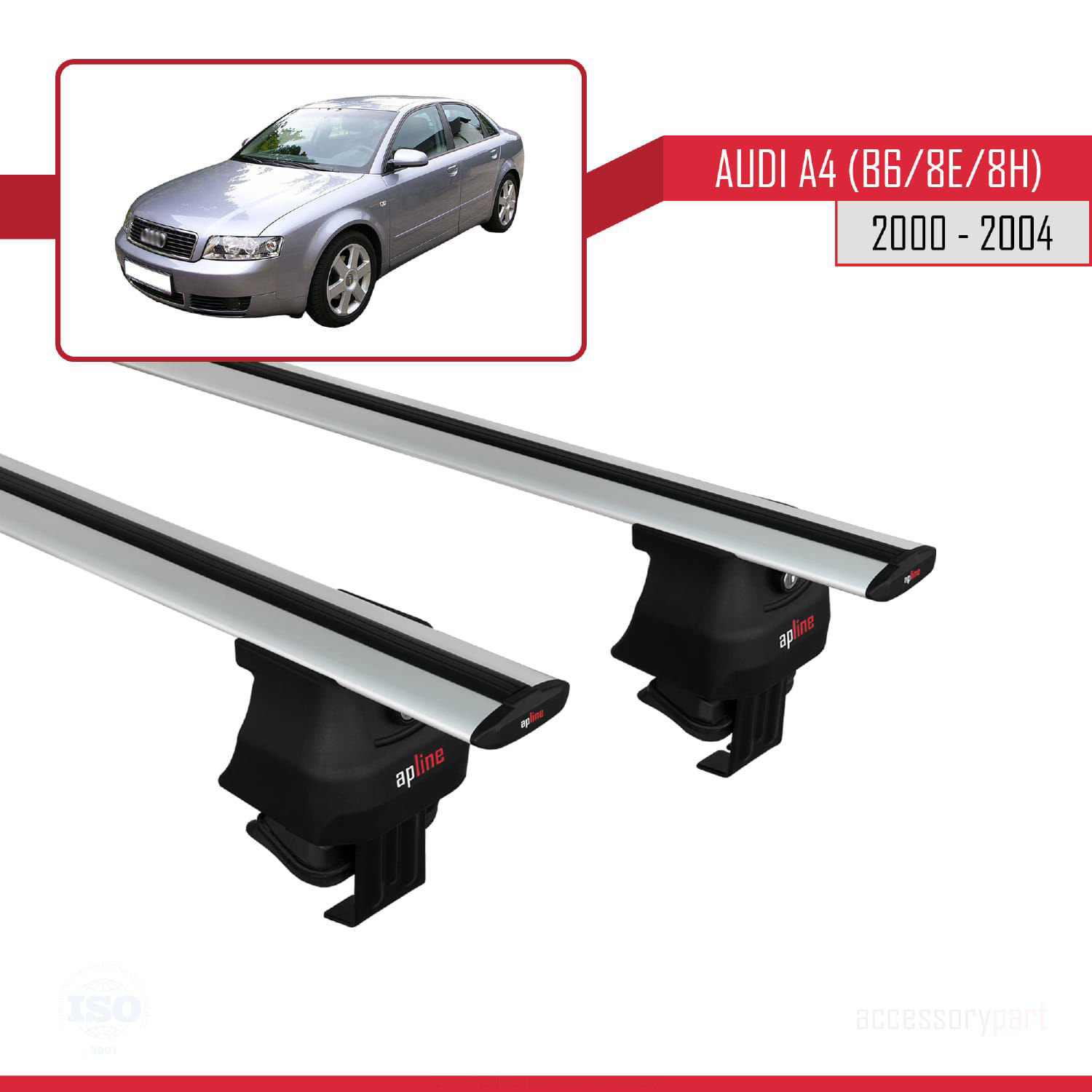 Audi A4 (B6/8E/8H) 2000-2004 Arası ile uyumlu ACE-4 Ara Atkı Tava