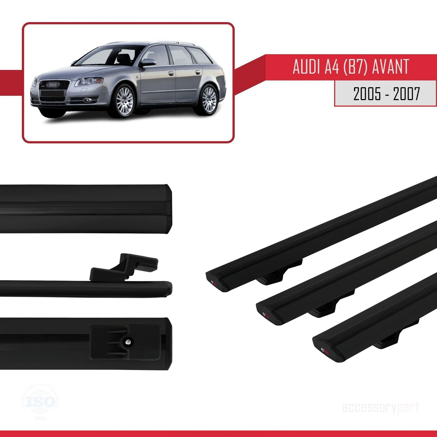 Audi A4 (B7) Avant 2005-2007 Arası ile uyumlu Basic Model Ara Atk