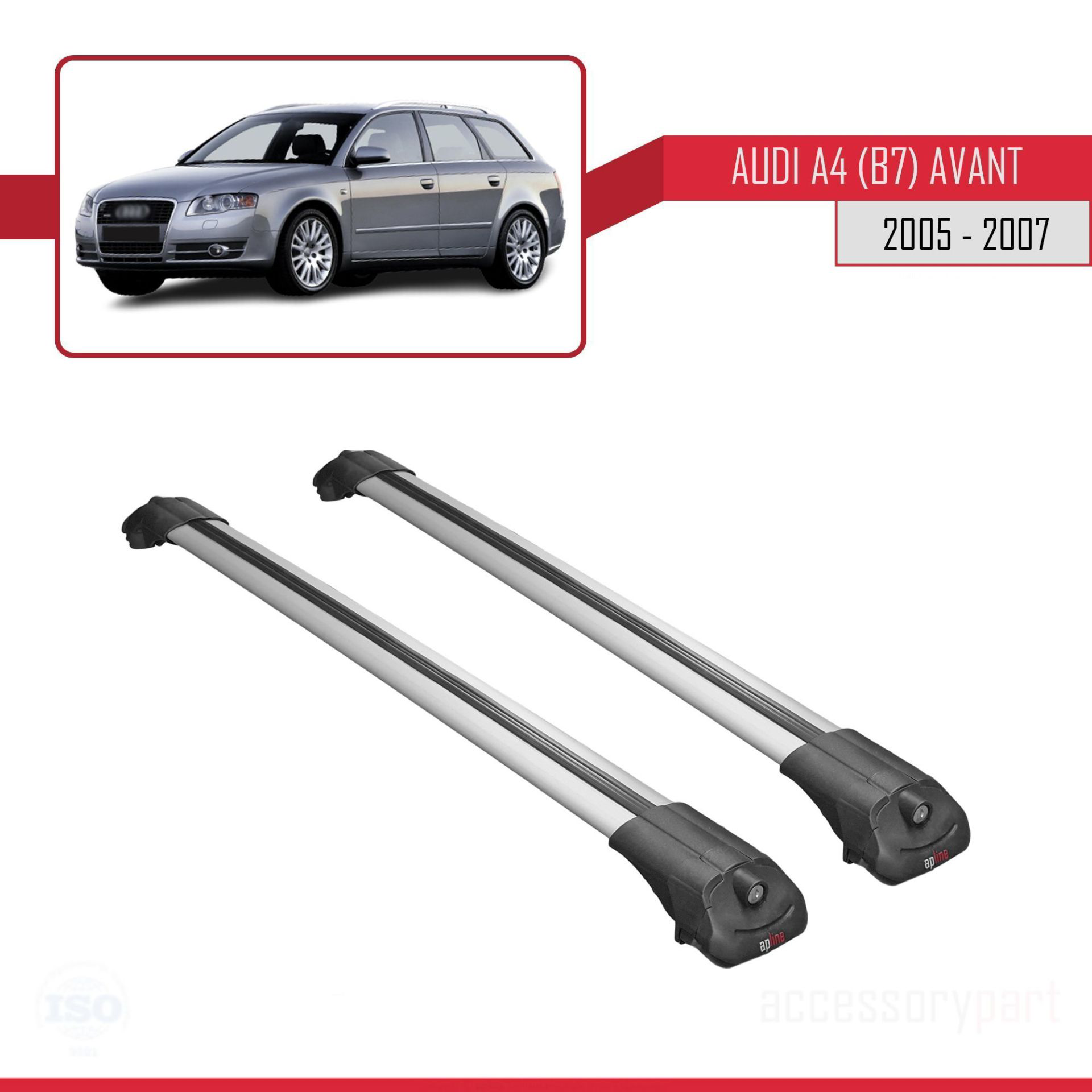 Audi A4 (B7) Avant 2005-2007 Arası ile uyumlu ACE-1 Ara Atkı Tava