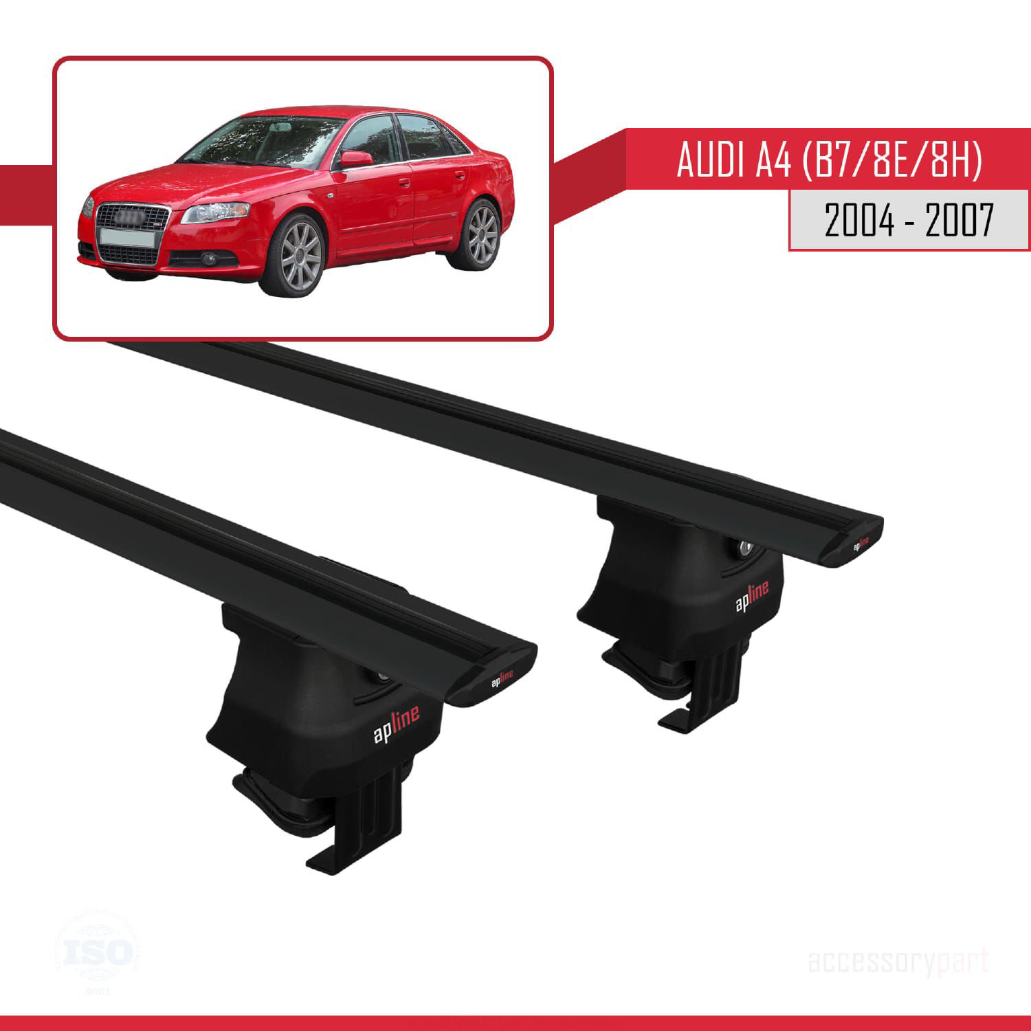 Audi A4 (B7/8E/8H) 2004-2007 Arası ile uyumlu ACE-4 Ara Atkı Tava