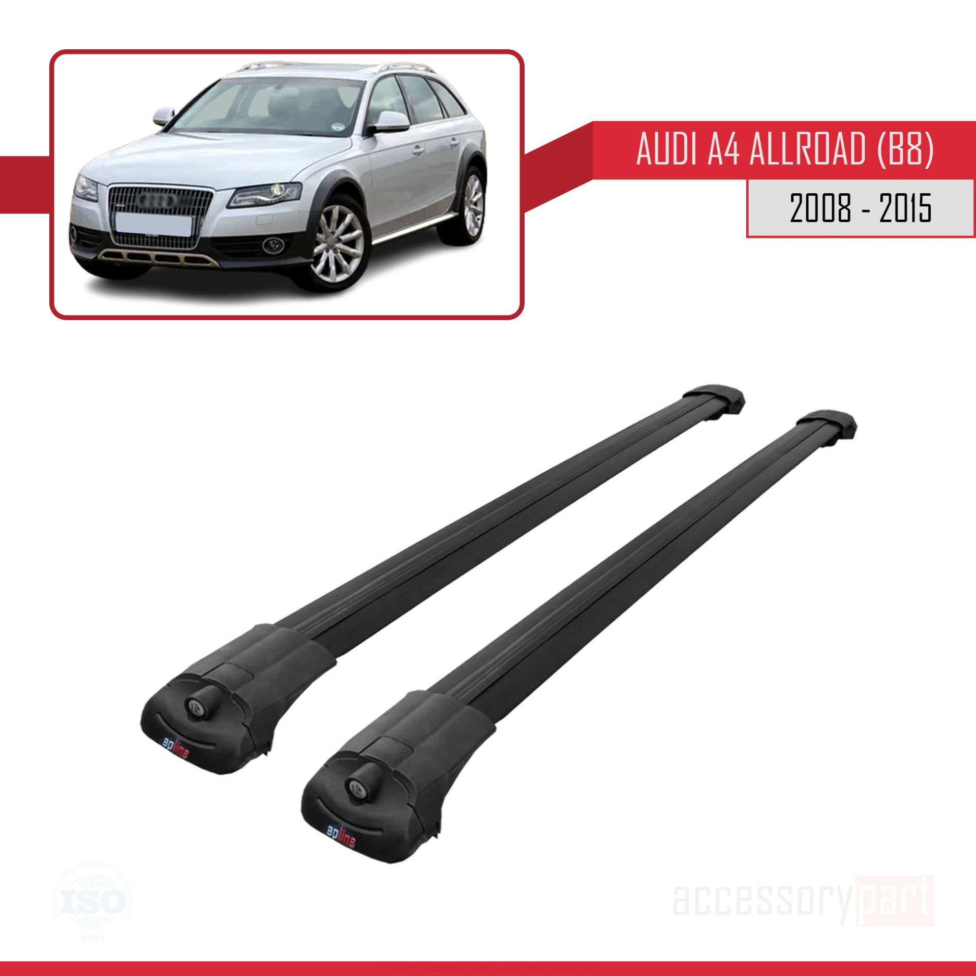 Audi A4 (B8) Allroad 2008-2015 Arası ile uyumlu ACE-1 Ara Atkı Ta