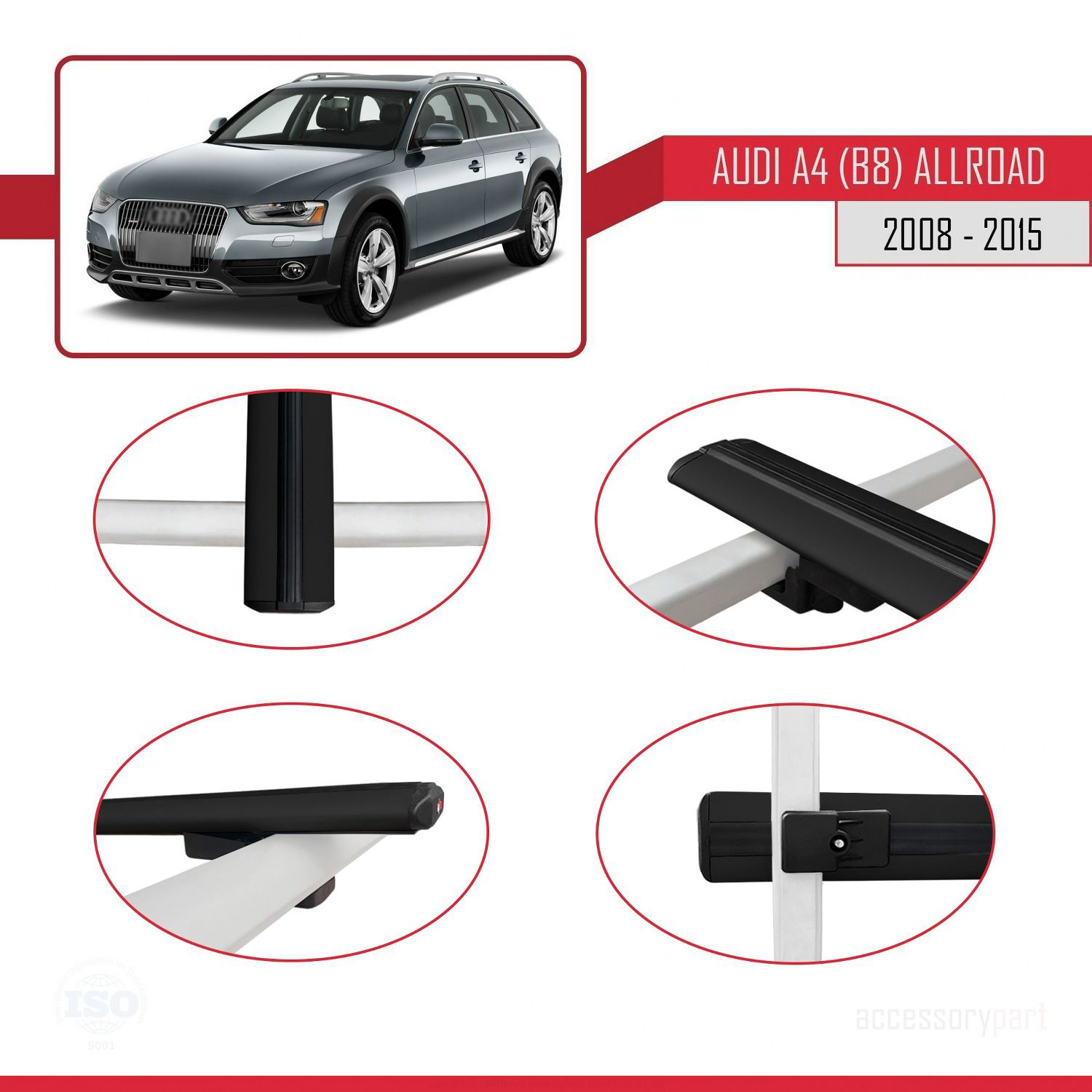Audi A4 (B8) Allroad 2008-2015 Arası ile uyumlu Basic Model Ara A