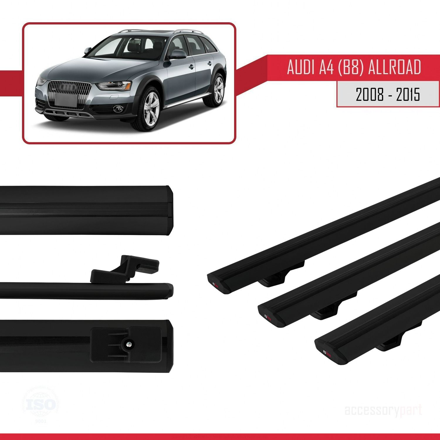 Audi A4 (B8) Allroad 2008-2015 Arası ile uyumlu Basic Model Ara A