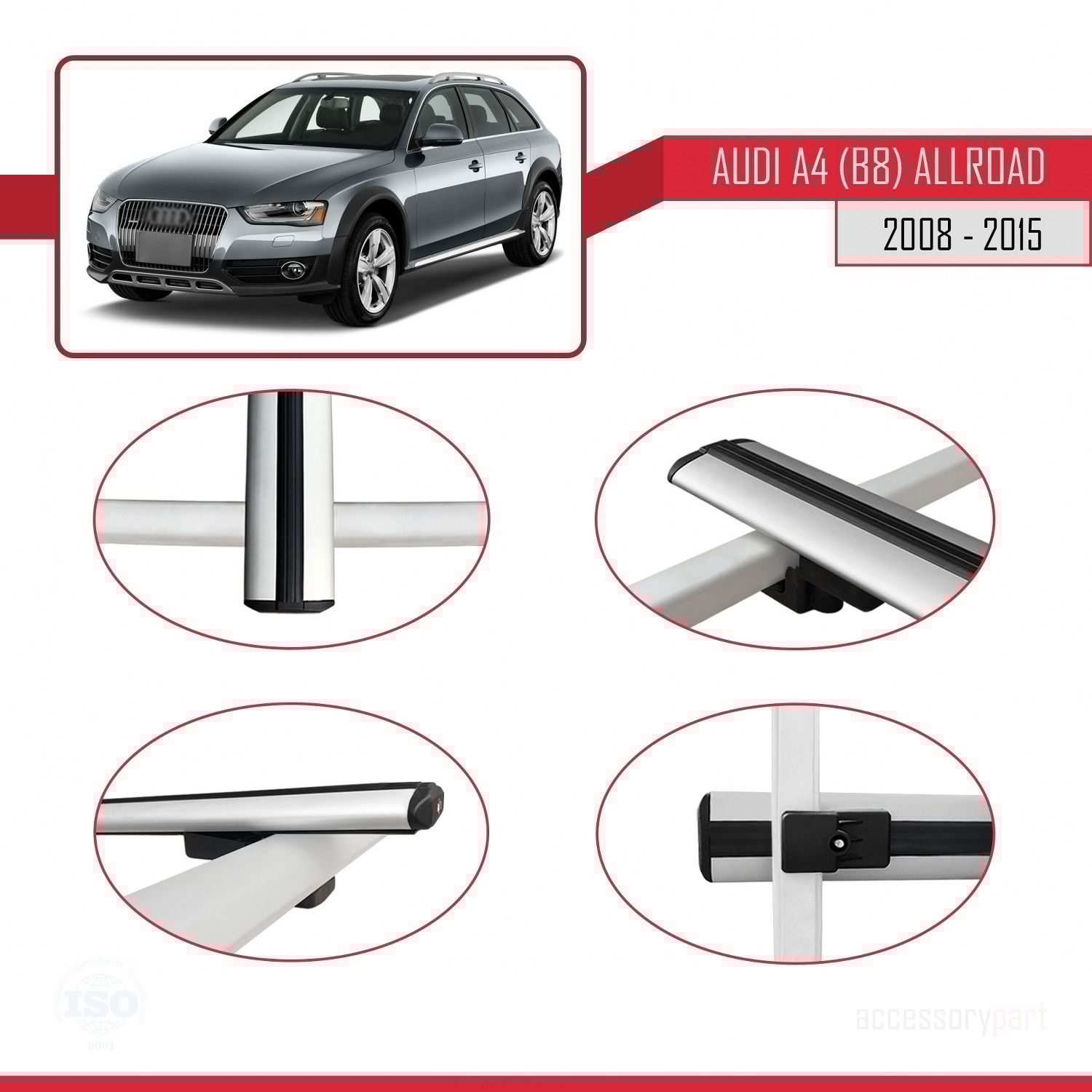 Audi A4 (B8) Allroad 2008-2015 Arası ile uyumlu Basic Model Ara A
