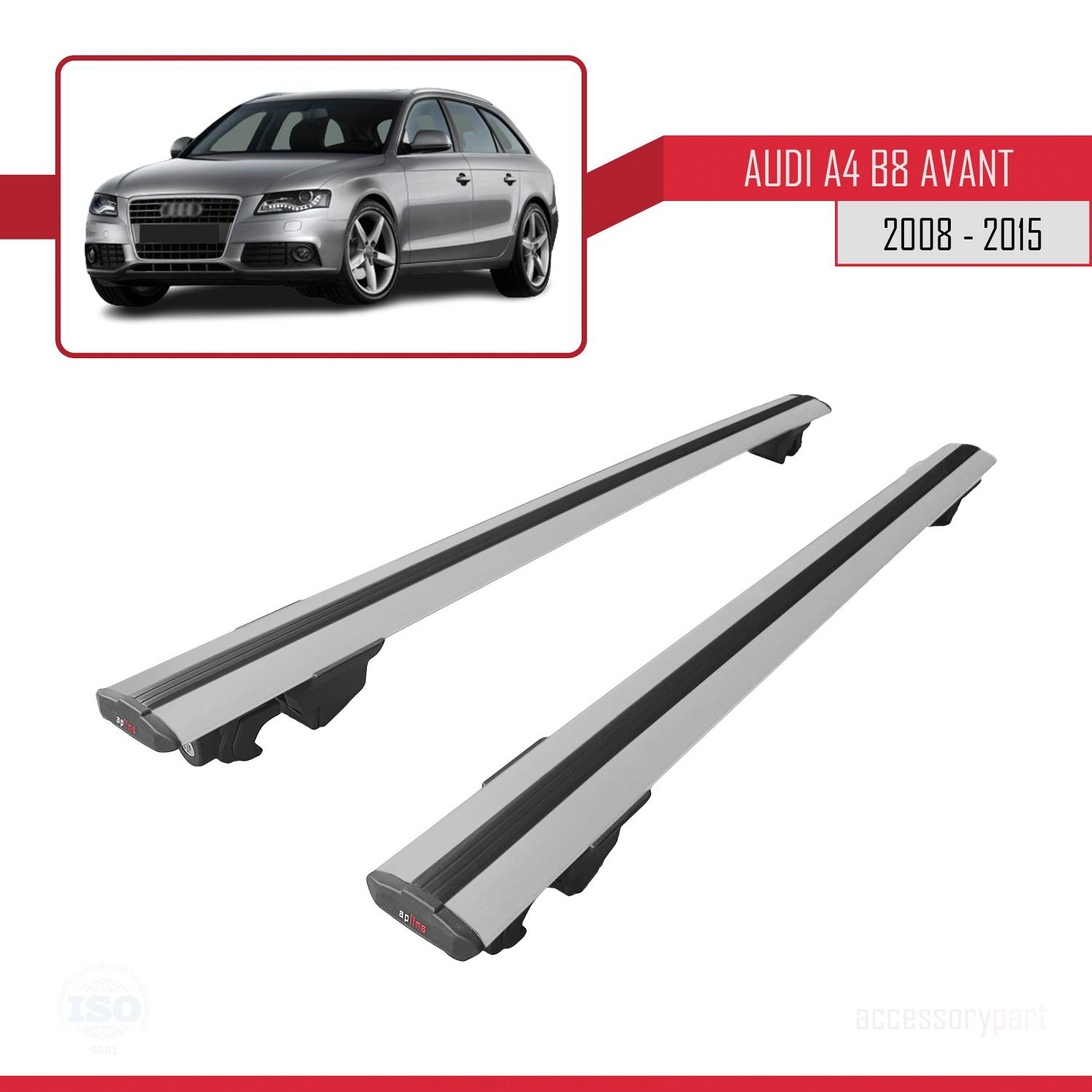 Audi A4 (B8) AVANT 2008-2015 Arası ile uyumlu HOOK Model Anahtar 