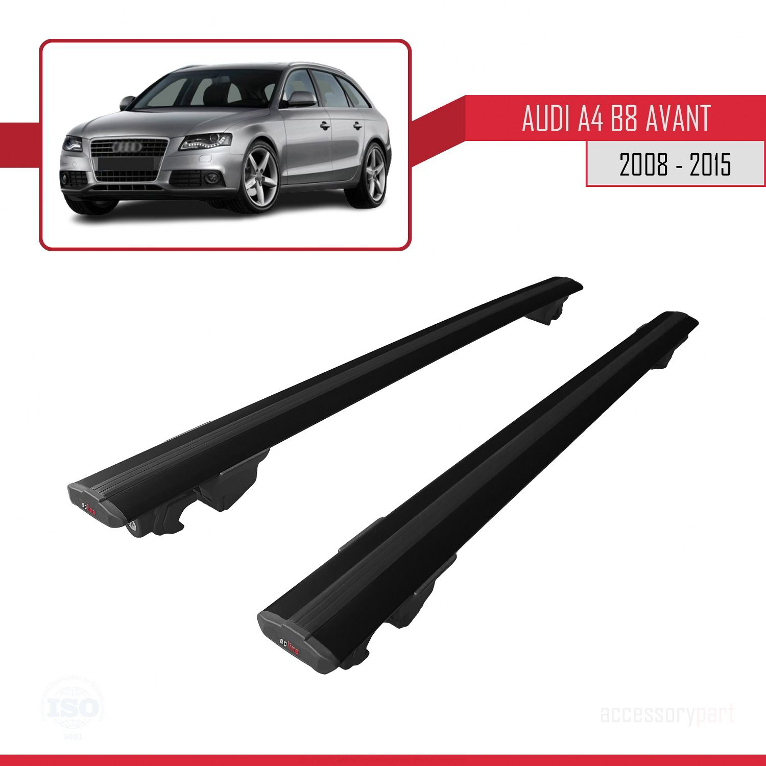 Audi A4 (B8) AVANT 2008-2015 Arası ile uyumlu HOOK Model Anahtar 
