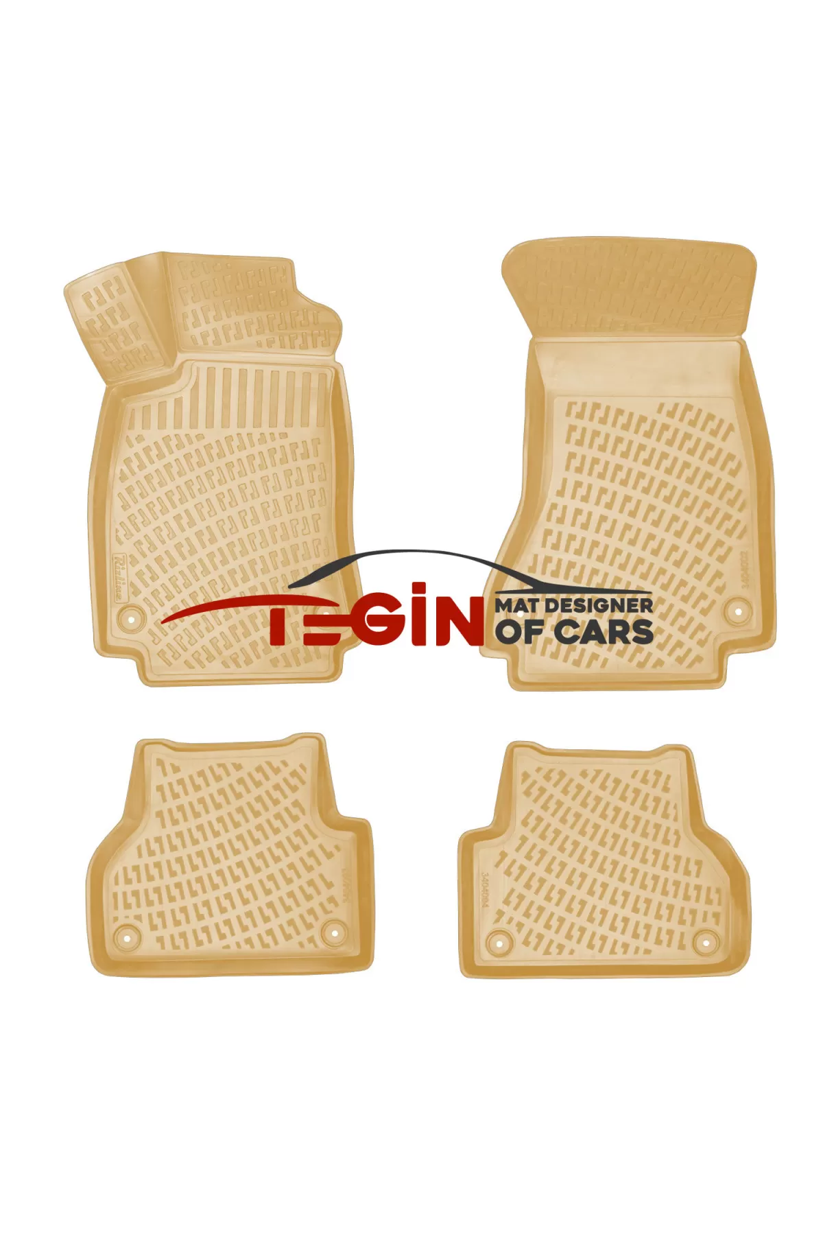 AUDİ A4 B9 Bagaj Havuzu + Bej 3D Paspas 2020