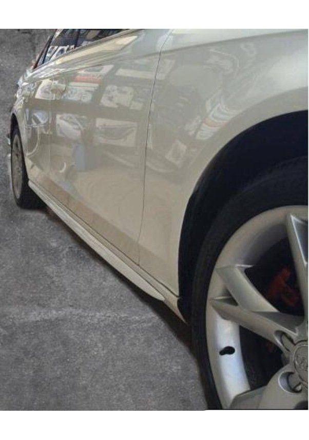 Audi A4 Uyumlu S-Line Yan Marşpiyel 2008-2016 Model Boyalı Audi A4 Uyumlu S-Line Yan Marşpiyel 2008-2016 Model Boyalı