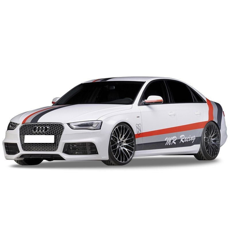 Audi A4 Uyumlu B8 2008 - 2012 Rs4 Yan Marşpiyel Seti (Plastik) Audi A4 Uyumlu B8 2008 - 2012 Rs4 Yan Marşpiyel Seti (Plastik)